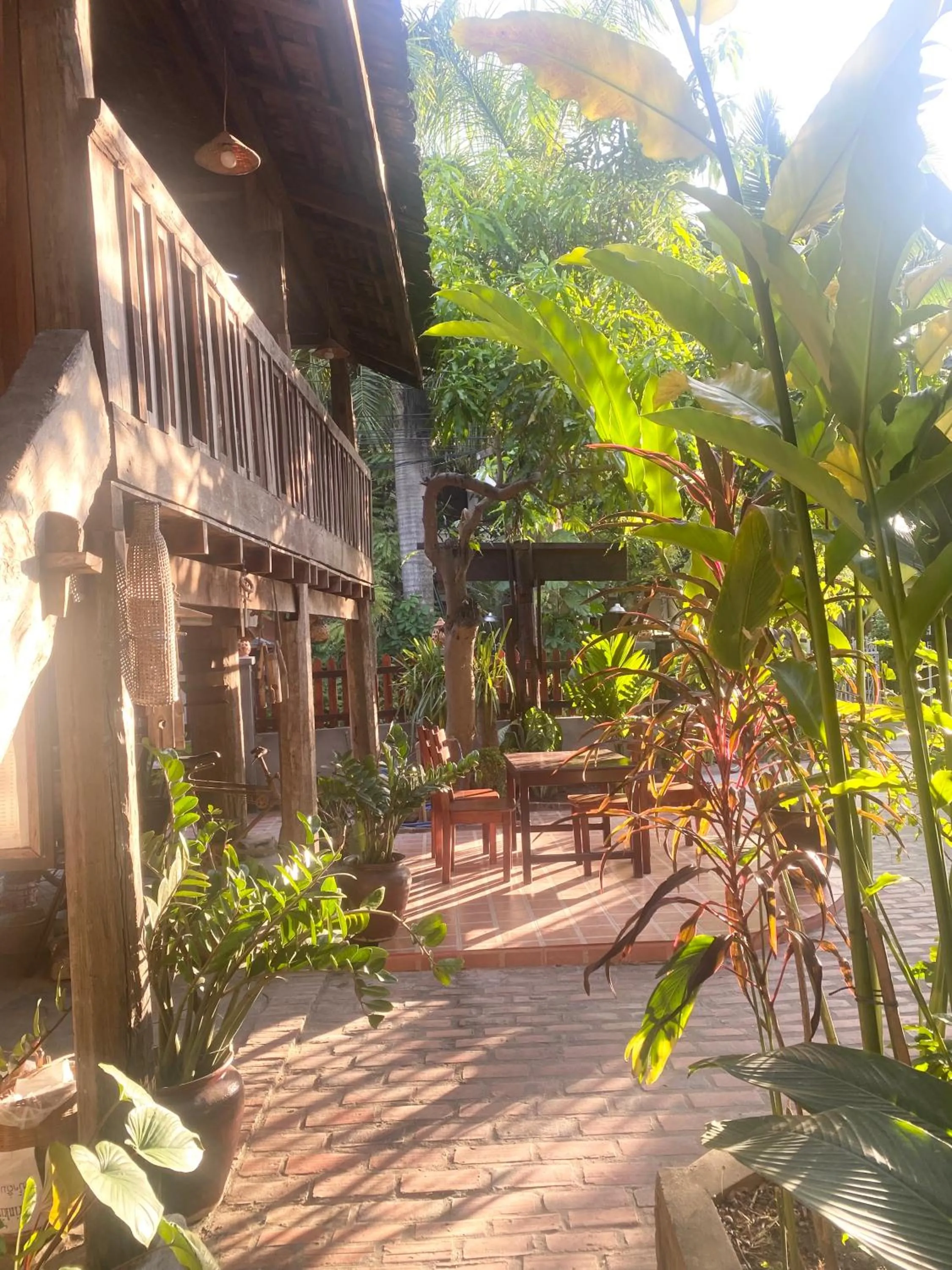 Patio in Golden Sun Hotel