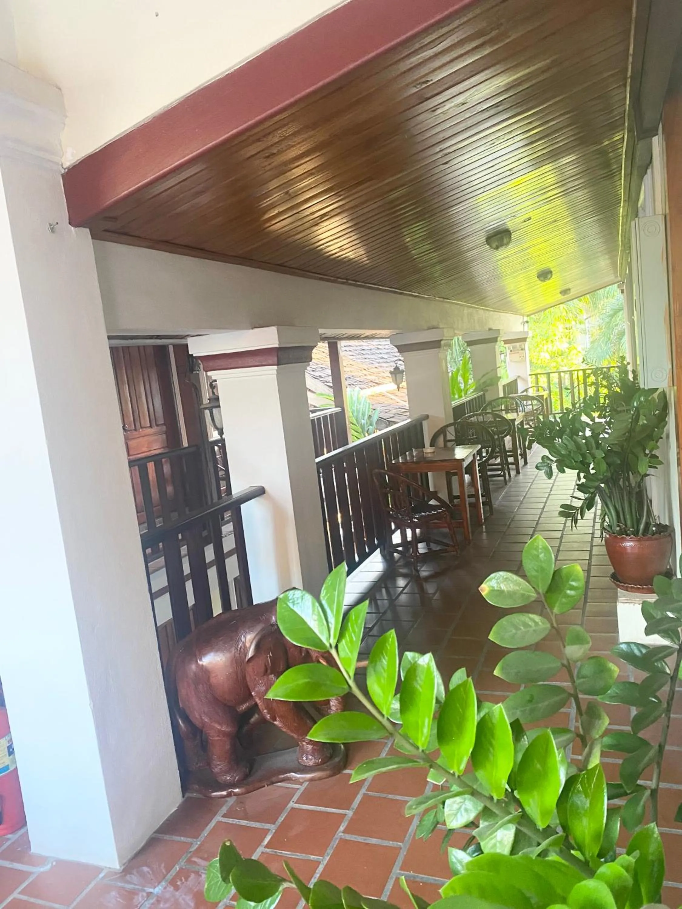 Seating area in Golden Sun Hotel