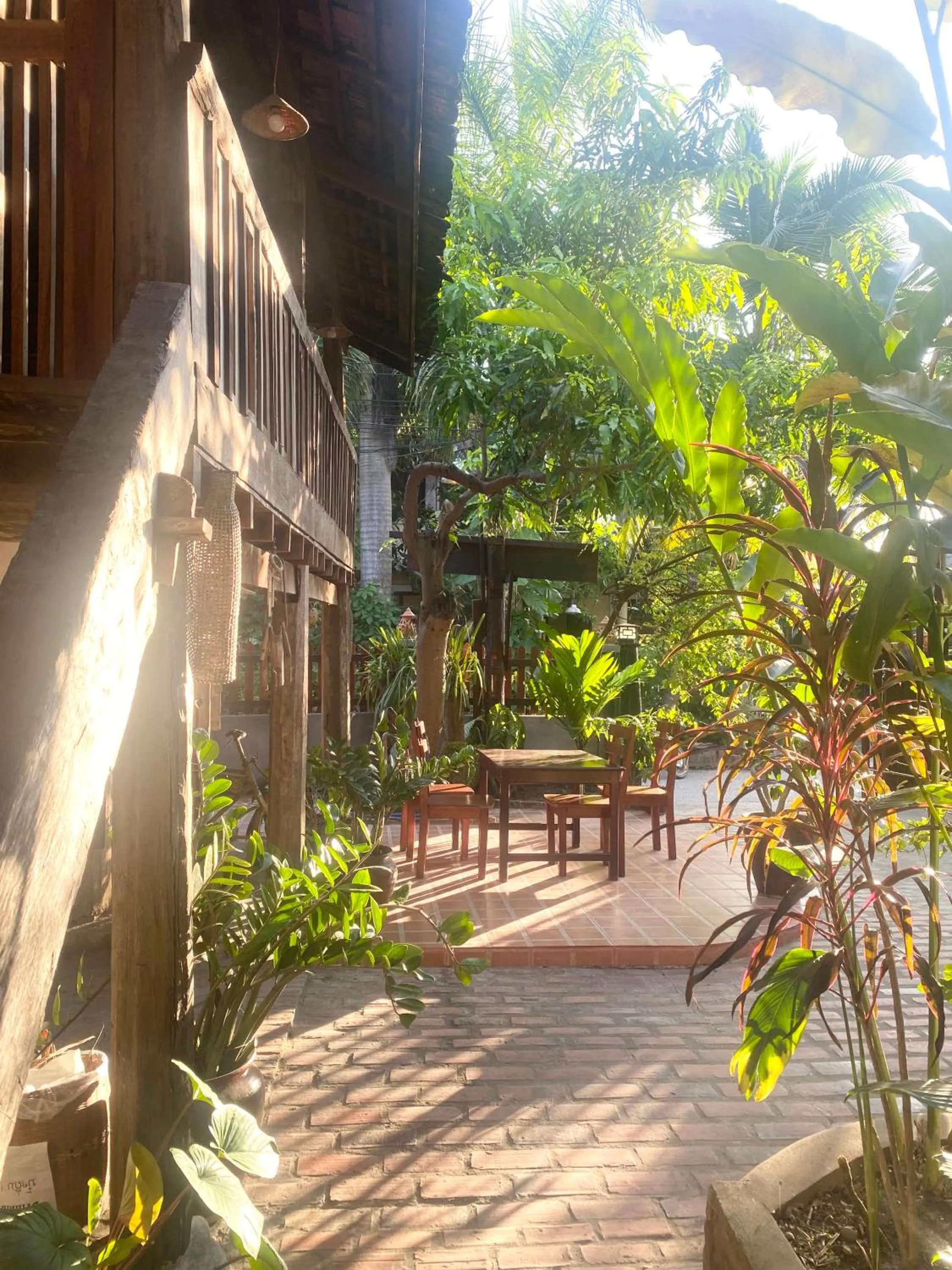 Patio in Golden Sun Hotel