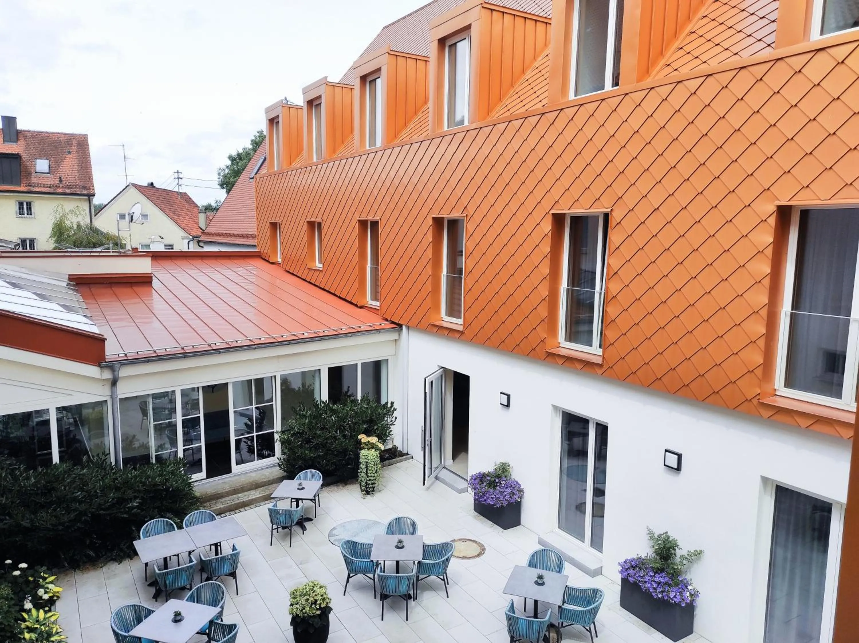 Garden in Hotel Lutz