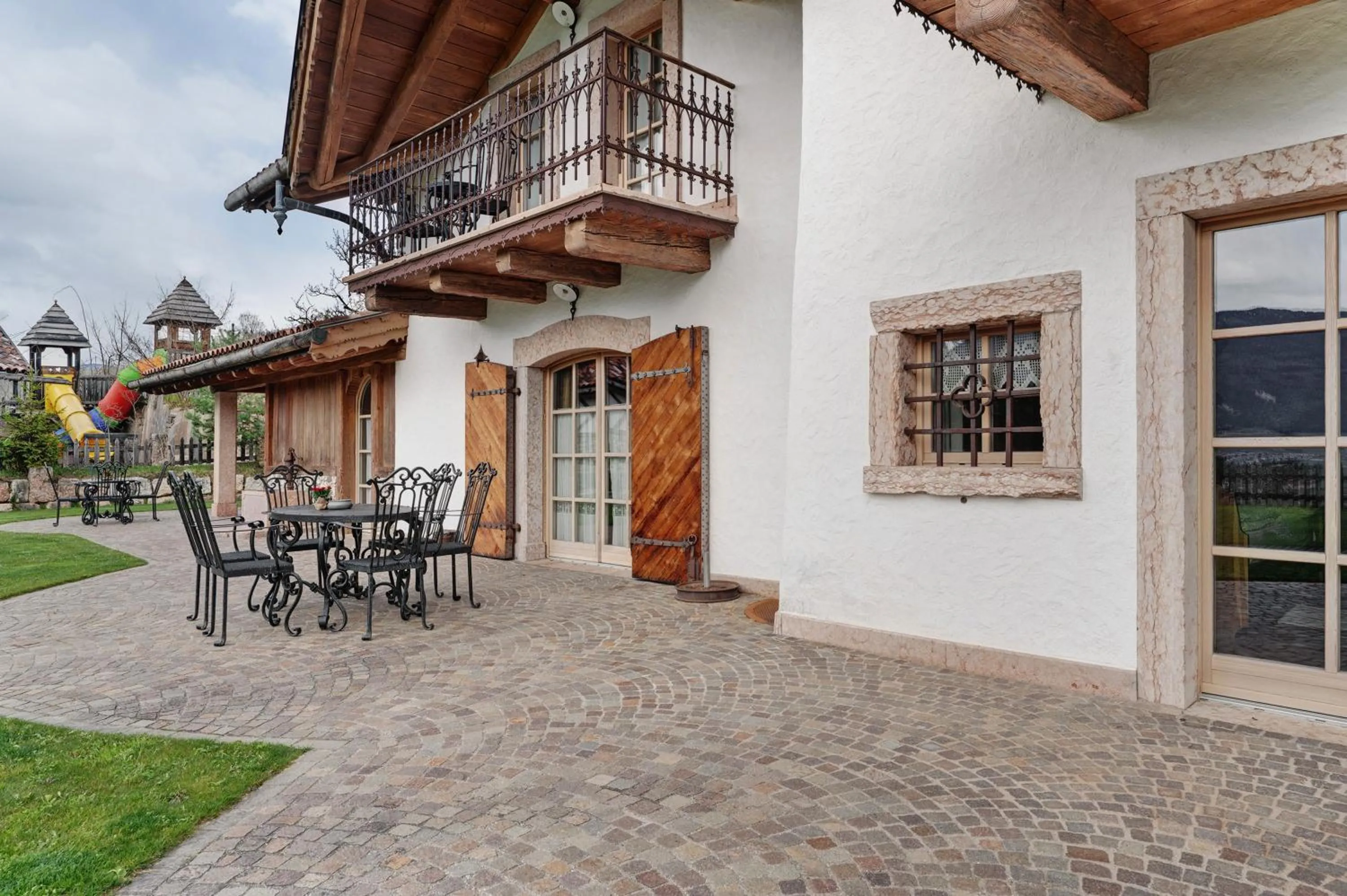 Property building in Agriturismo Alpenvidehof