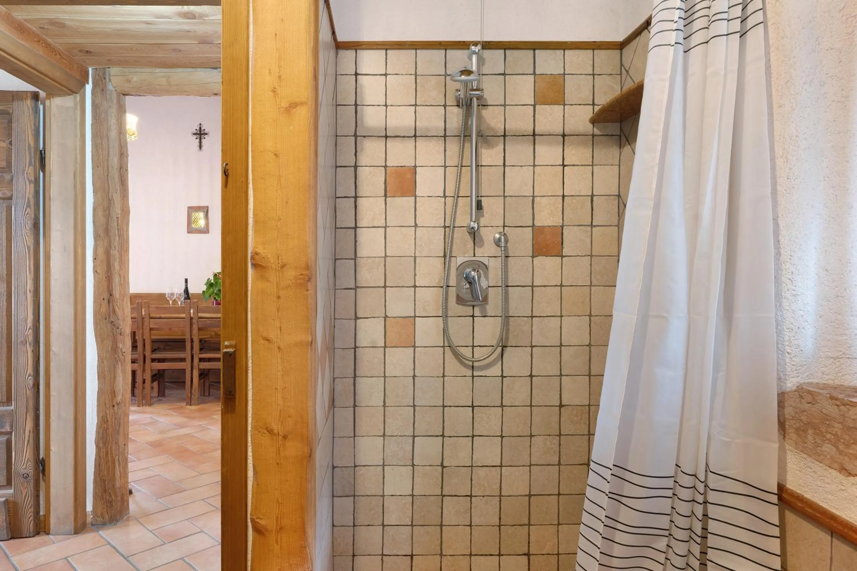 Bathroom in Agriturismo Alpenvidehof