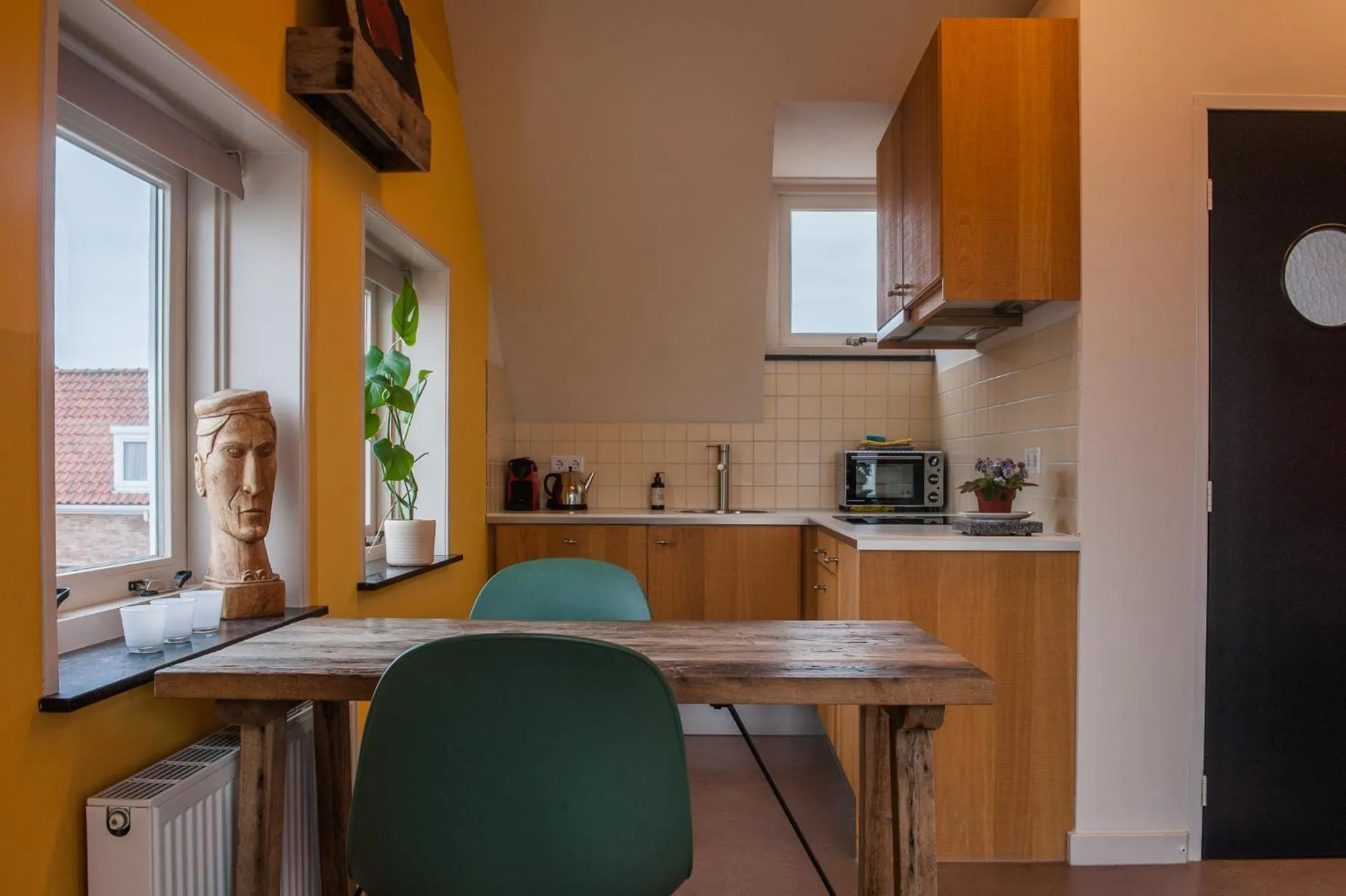 Kitchen or kitchenette in Studio aan Zee