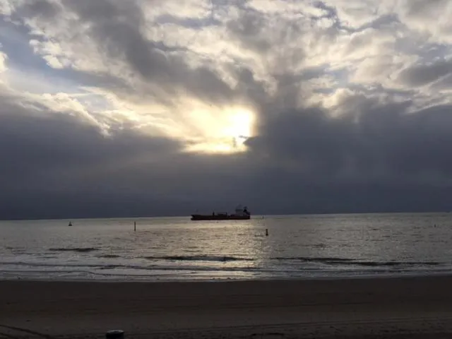 Beach in Studio aan Zee
