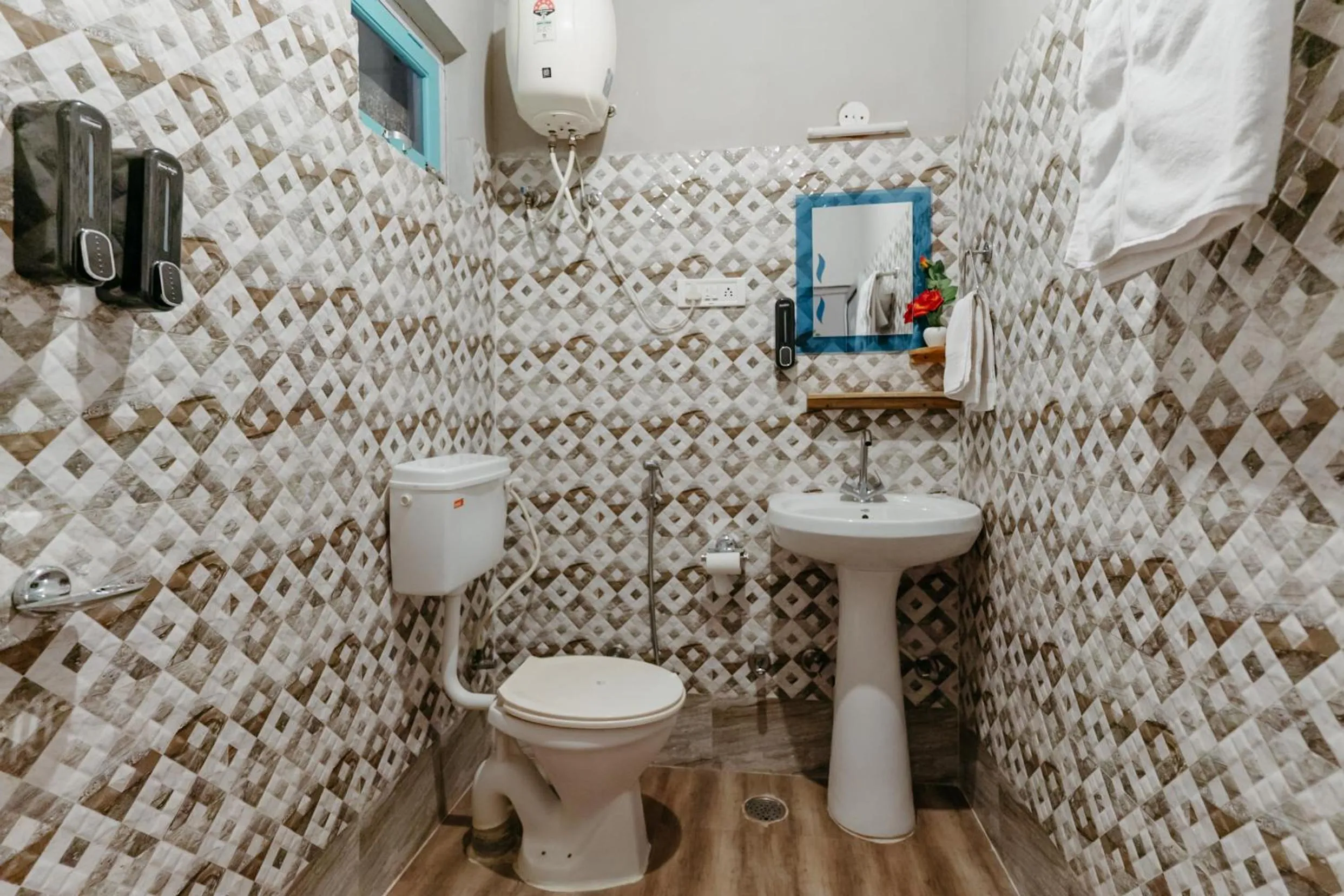 Shower in The Hood