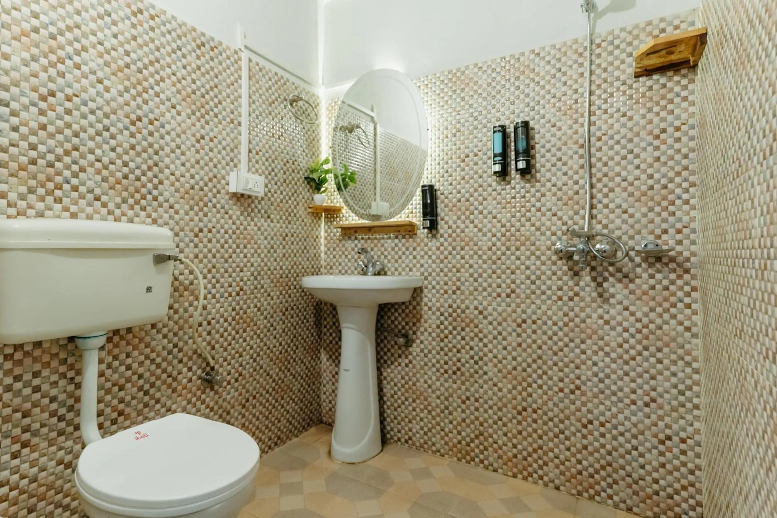 Shower in The Hood