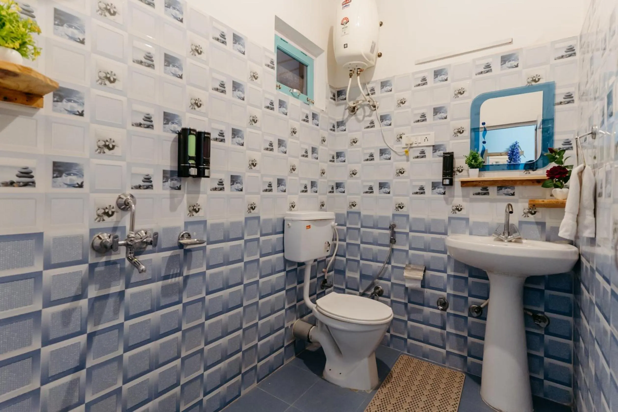 Shower in The Hood