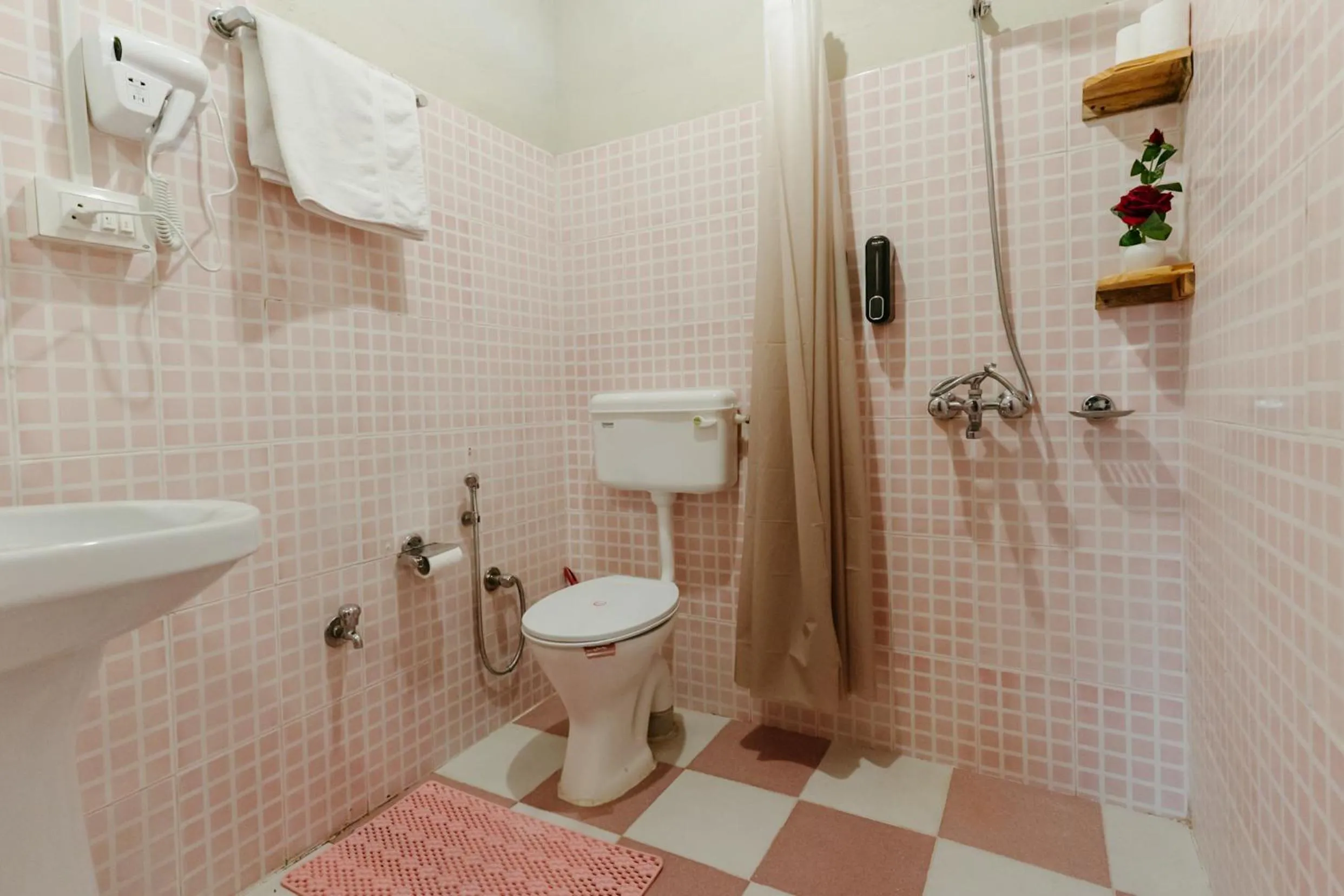 Shower in The Hood