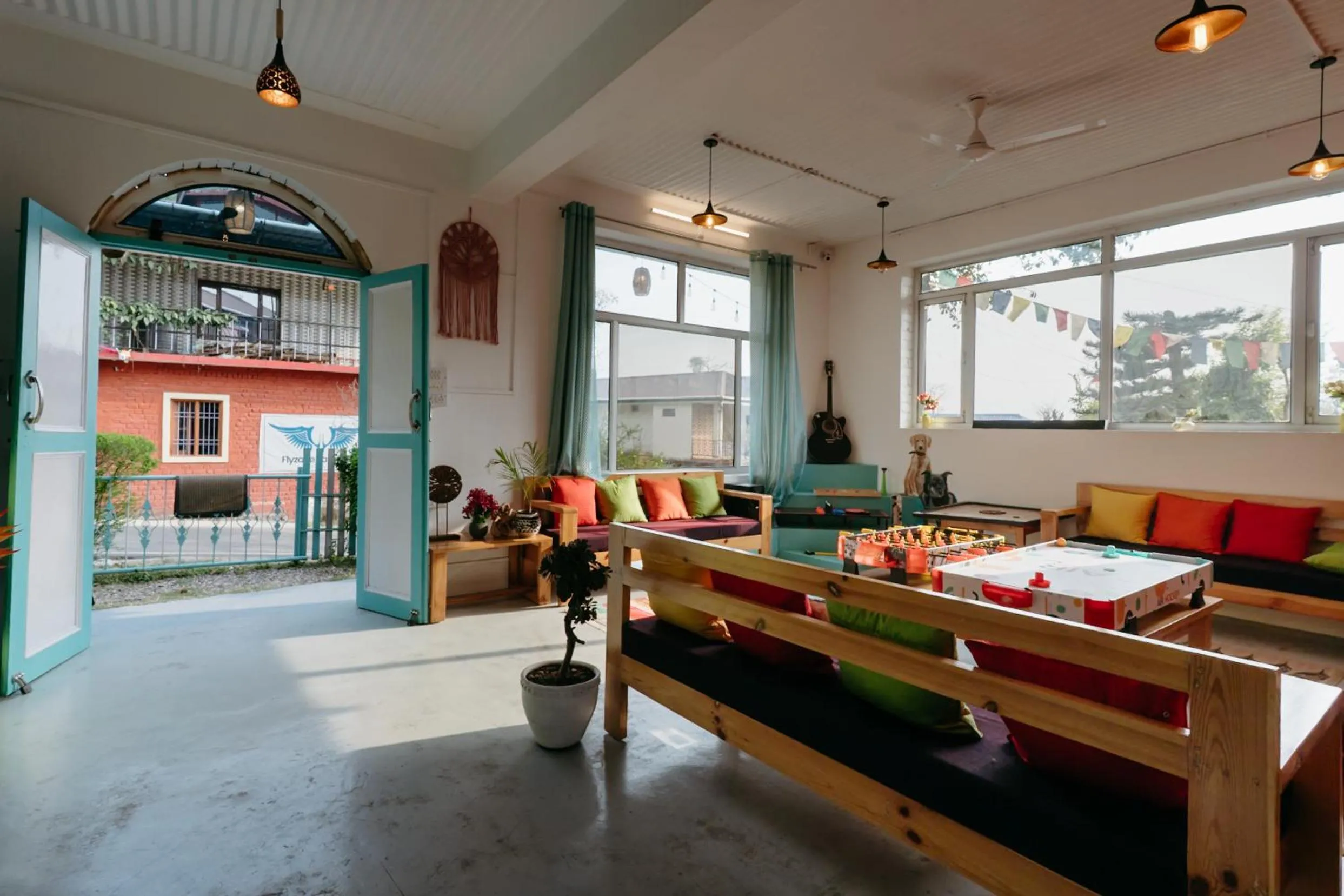 Living room in The Hood