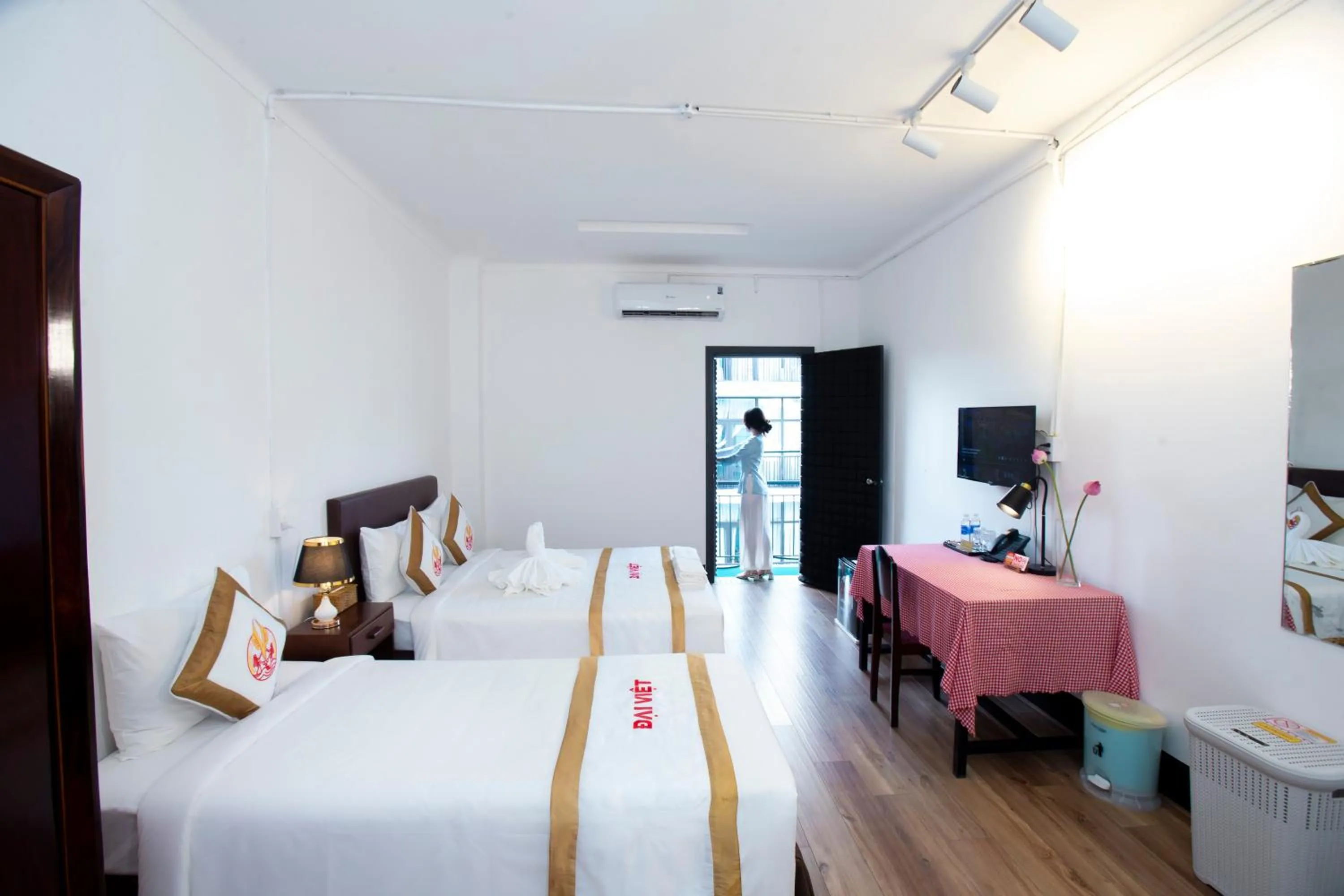 Bedroom, Bed in THE RICE HOTEL Nong Thon Dai Viet 131 Bui Vien