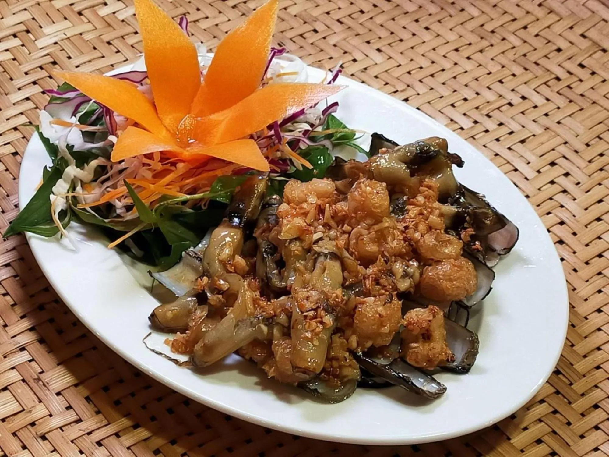 Restaurant/places to eat in THE RICE HOTEL Nong Thon Dai Viet 131 Bui Vien