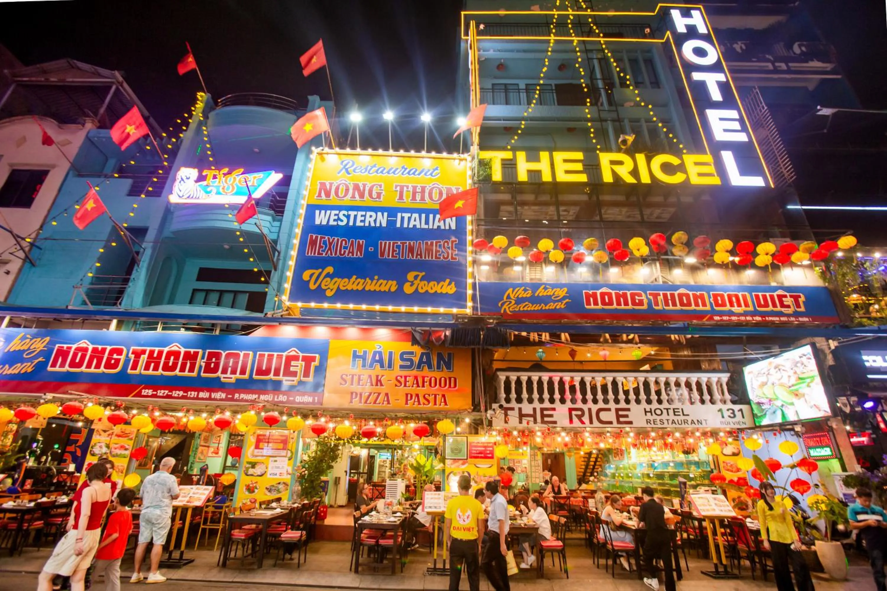 THE RICE HOTEL Nong Thon Dai Viet 131 Bui Vien