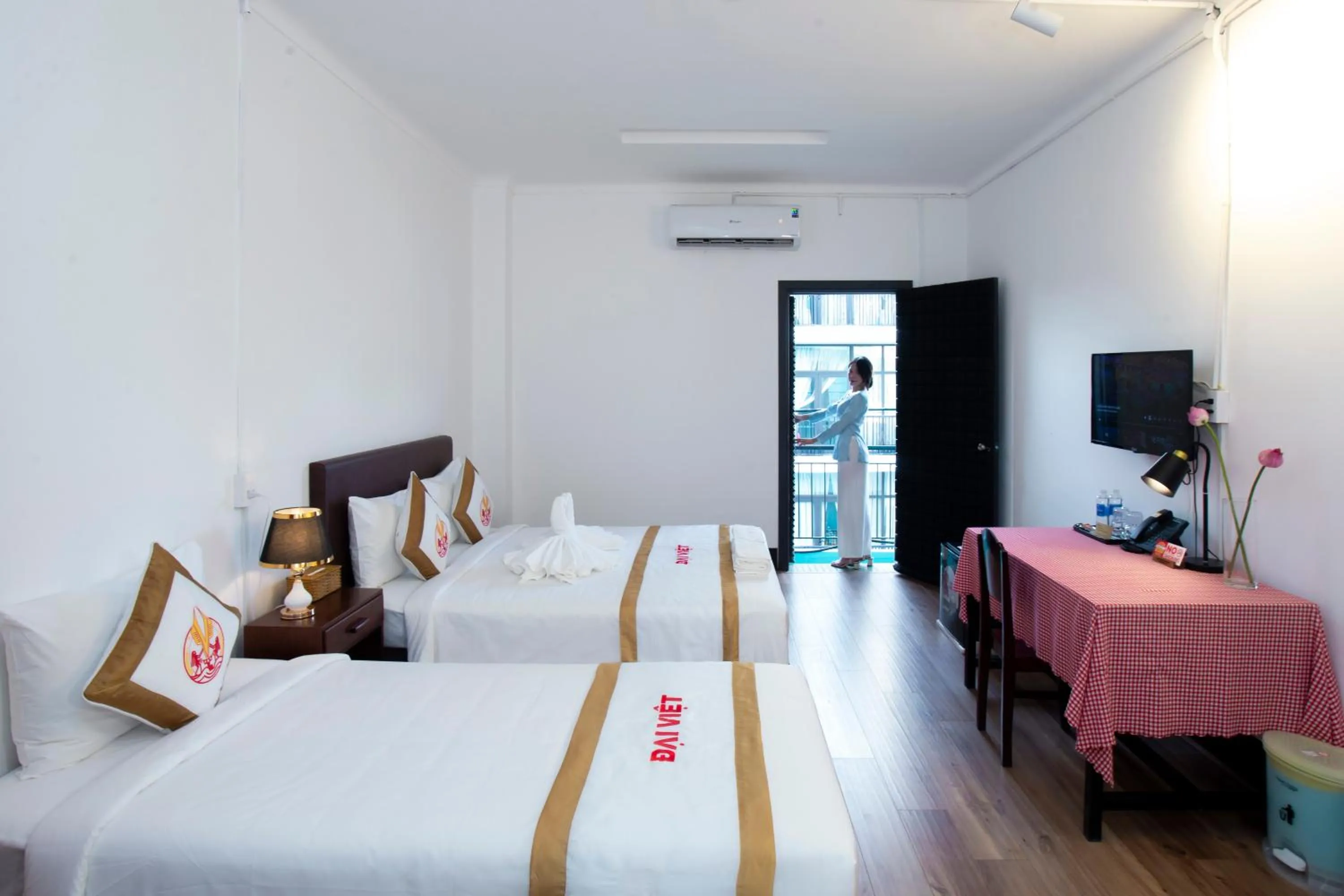 Bedroom, Bed in THE RICE HOTEL Nong Thon Dai Viet 131 Bui Vien