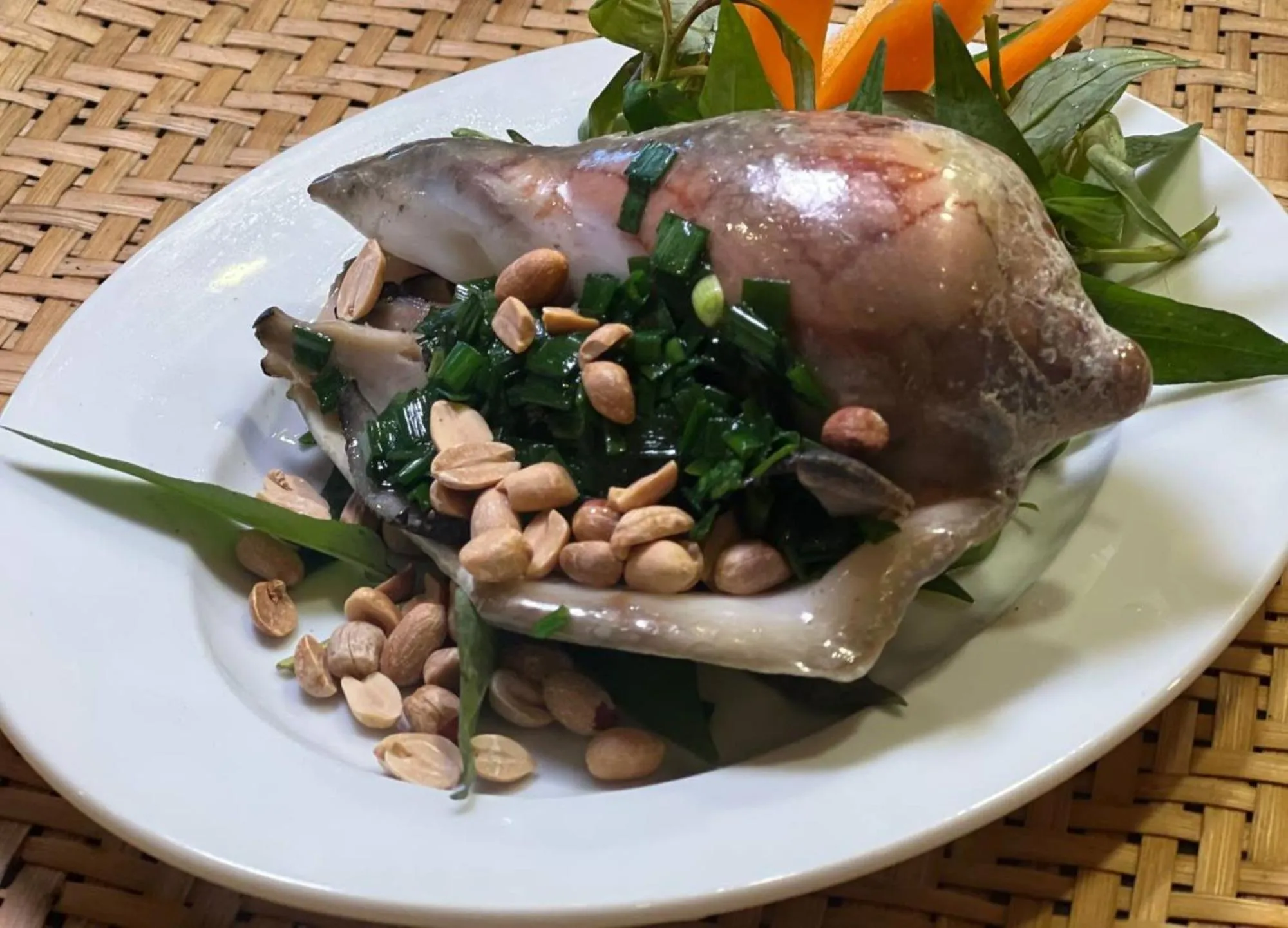 Restaurant/places to eat in THE RICE HOTEL Nong Thon Dai Viet 131 Bui Vien