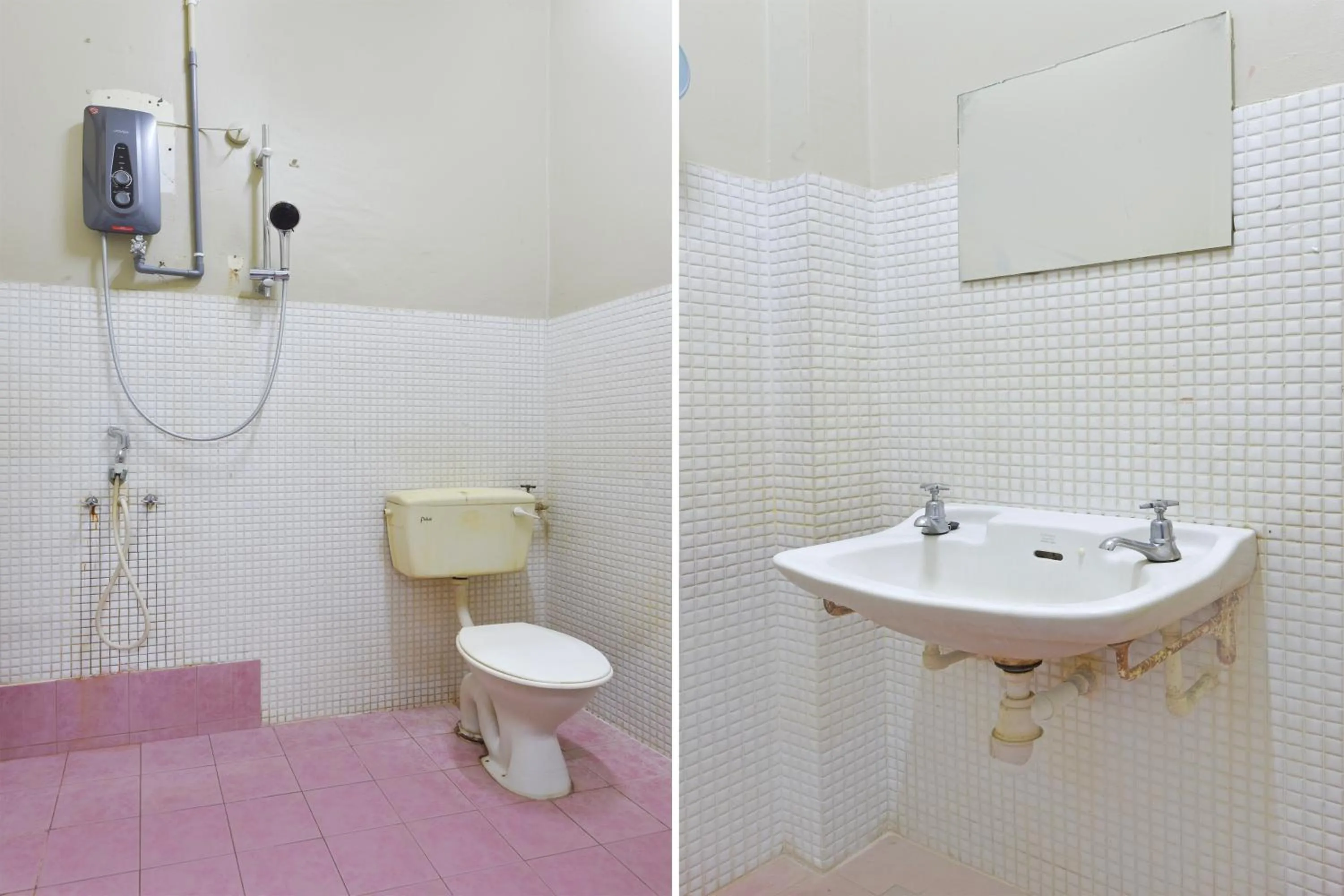 Bathroom in OYO 91052 Hotel Kenangan