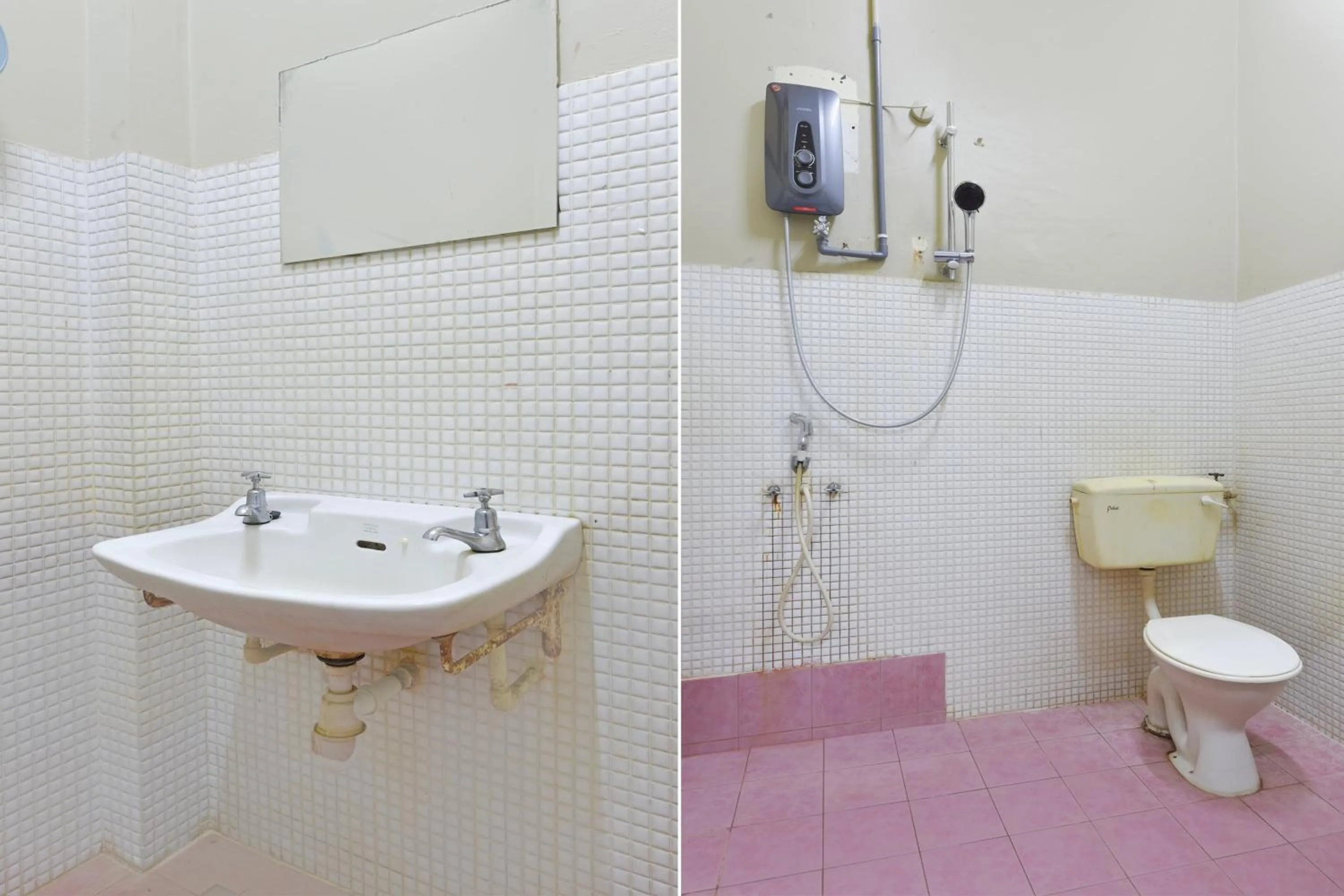 Bathroom in OYO 91052 Hotel Kenangan