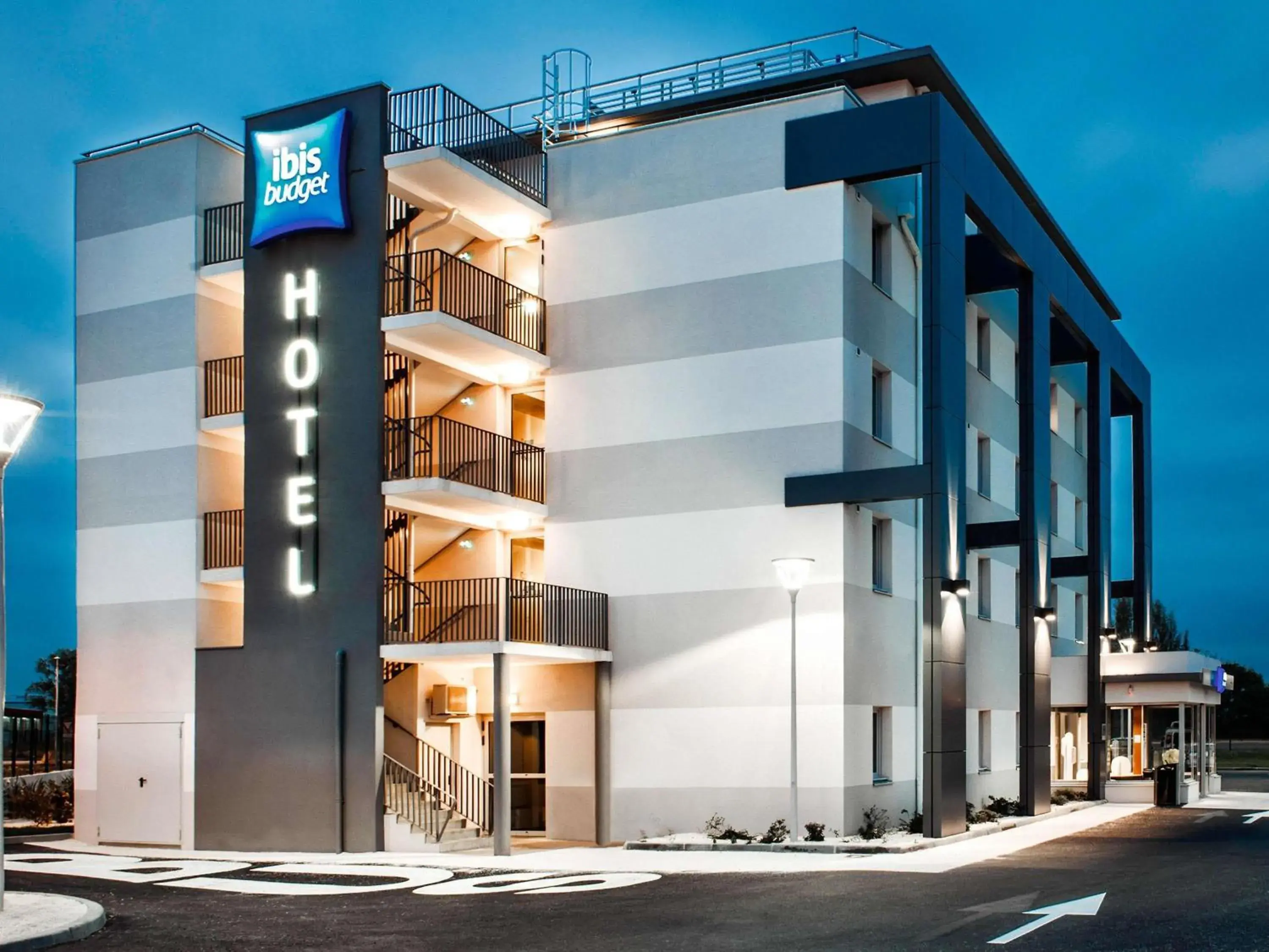 Property building in Ibis Budget Valence Sud Property building in Ibis Budget Valence Sud