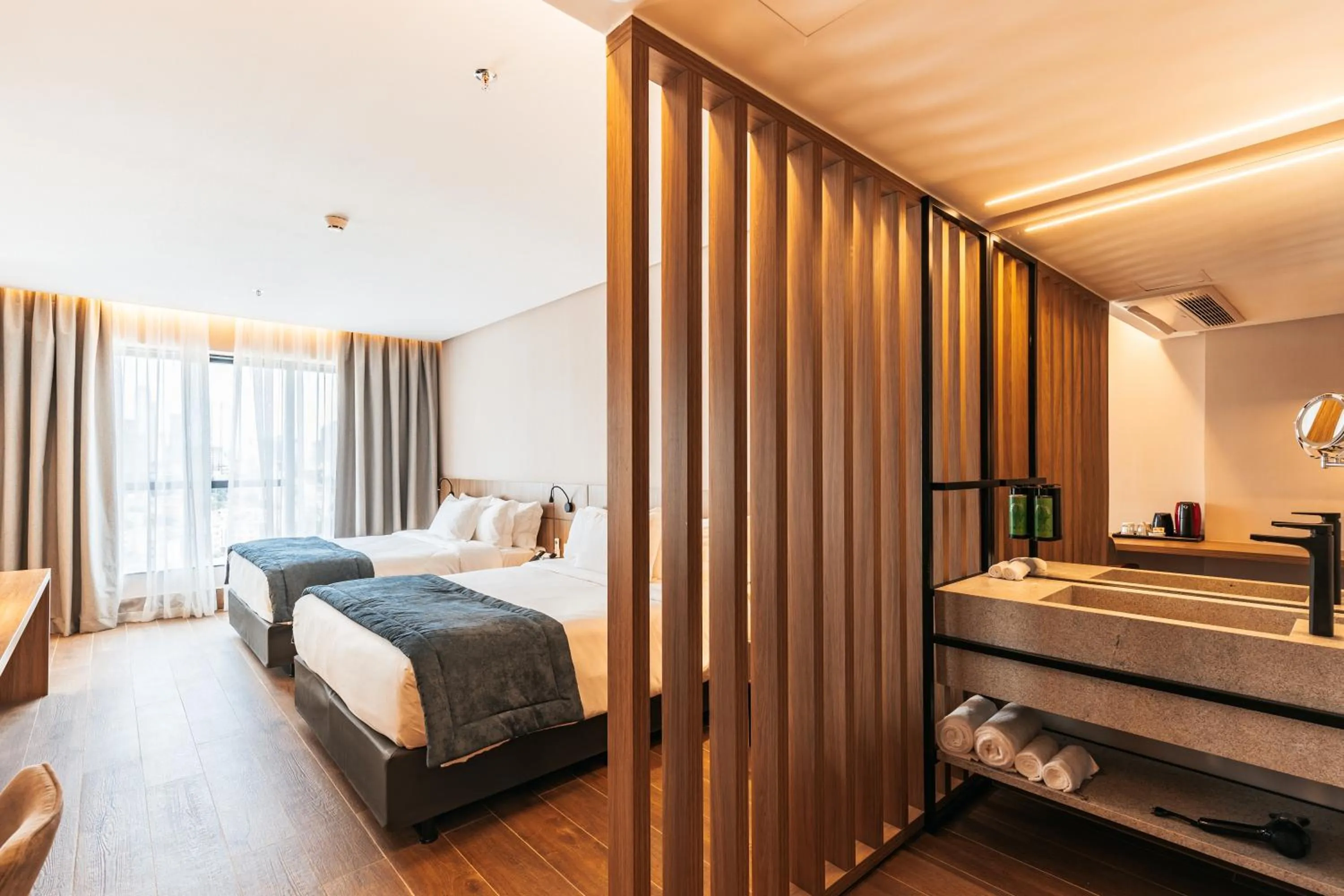 Bed in WTC Goiânia Stay & Hotel by Atlantica