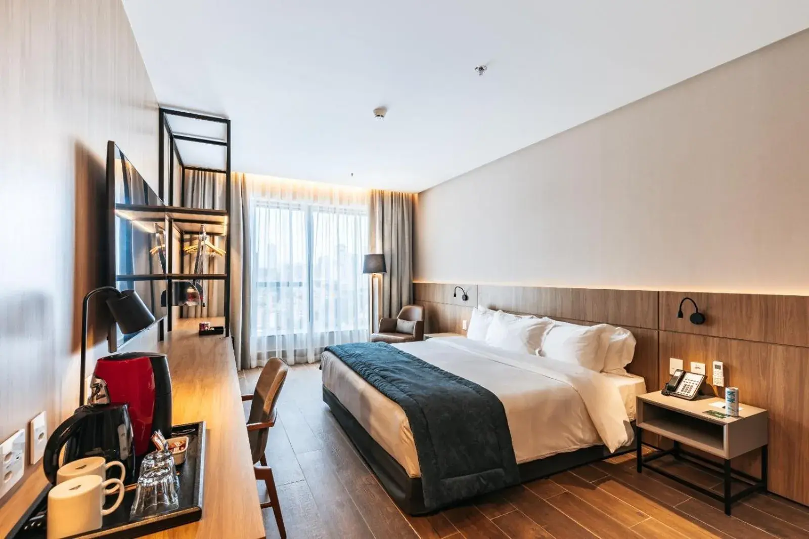 King Room - Disability Access in WTC Goiânia Stay & Hotel by Atlantica King Room - Disability Access in WTC Goiânia Stay & Hotel by Atlantica