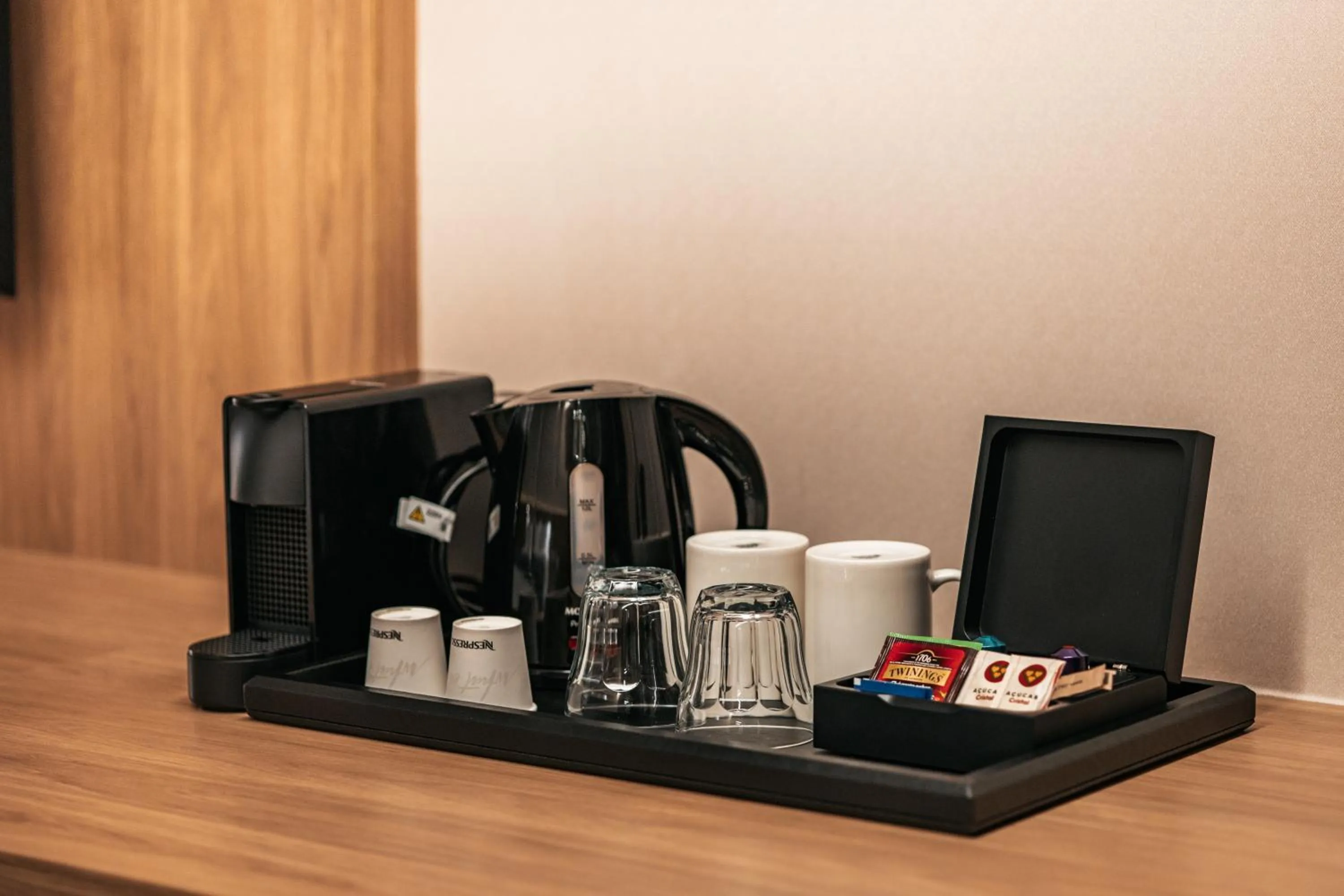 Coffee/tea facilities in WTC Goiânia Stay & Hotel by Atlantica