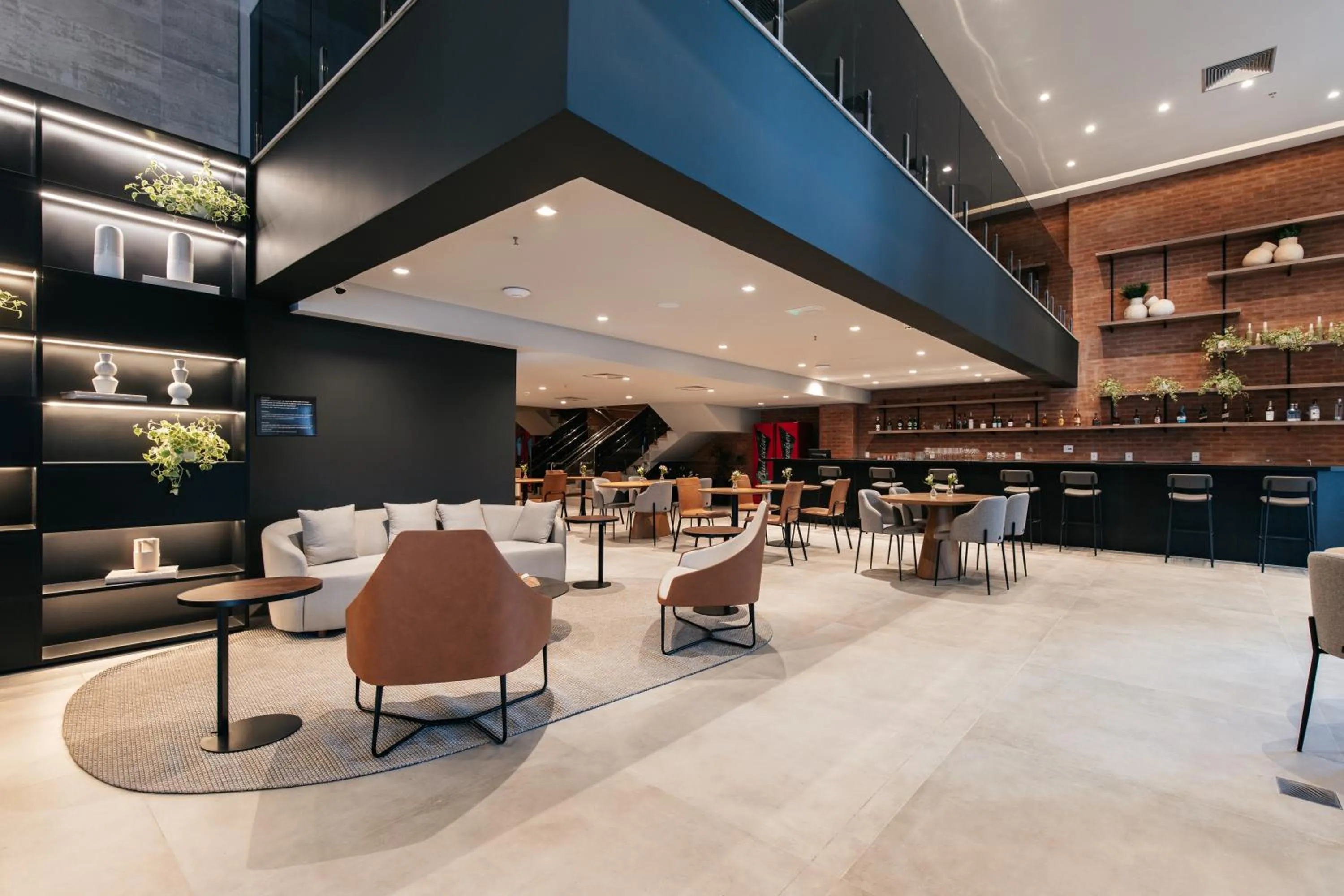 Lobby or reception in WTC Goiânia Stay & Hotel by Atlantica