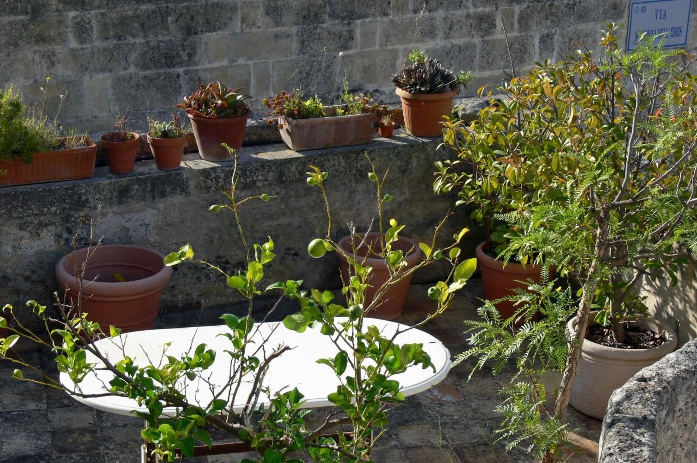 Balcony/Terrace in Il Sasso e la Seta