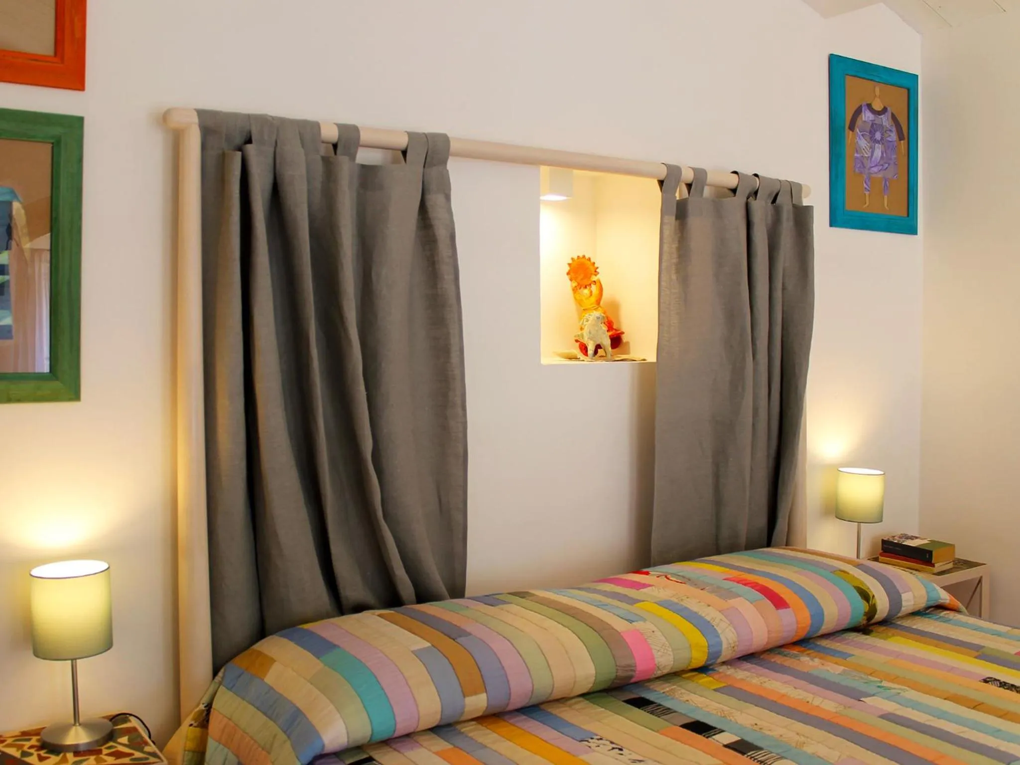 Bed in Il Sasso e la Seta