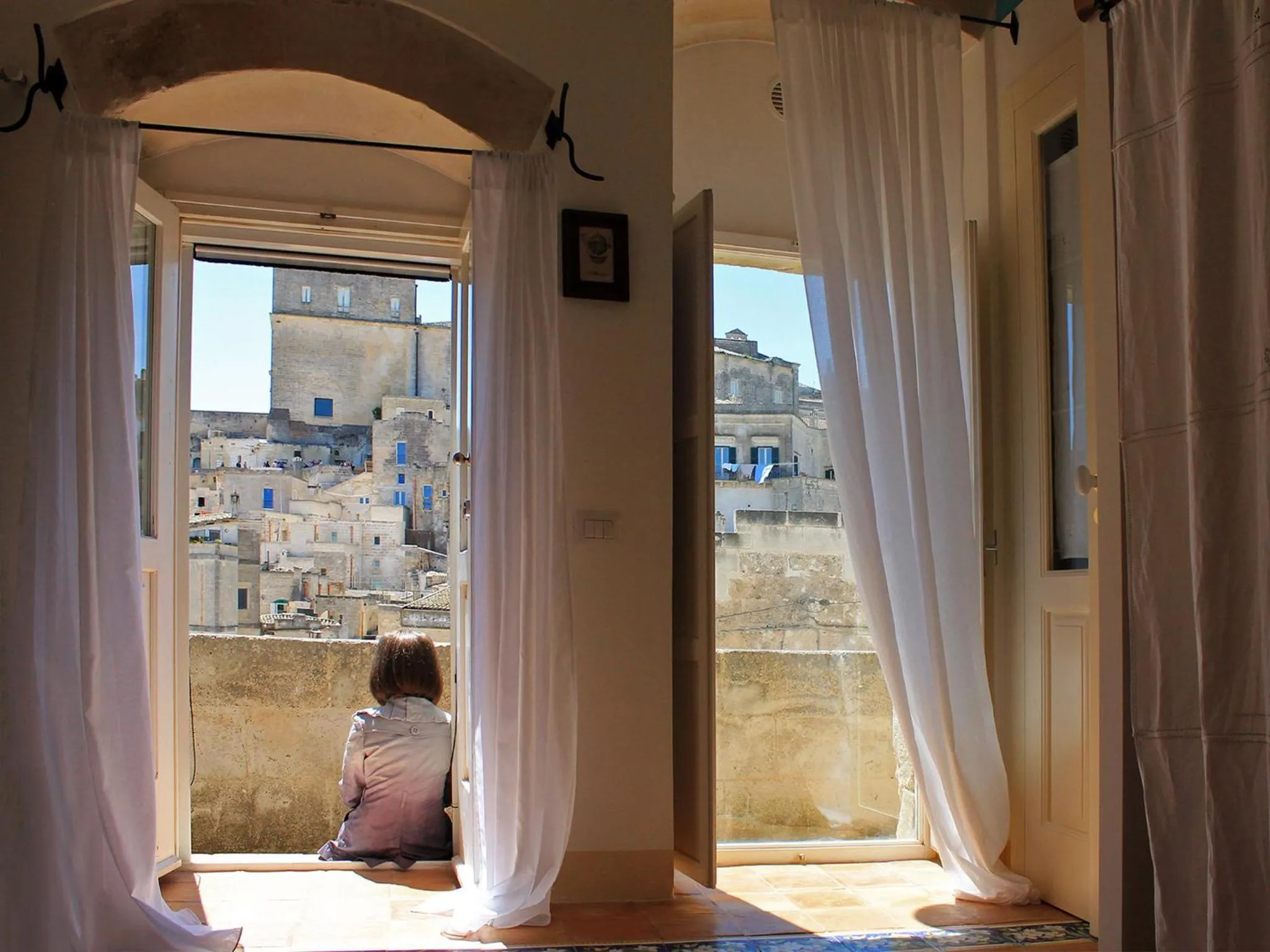 City view in Il Sasso e la Seta