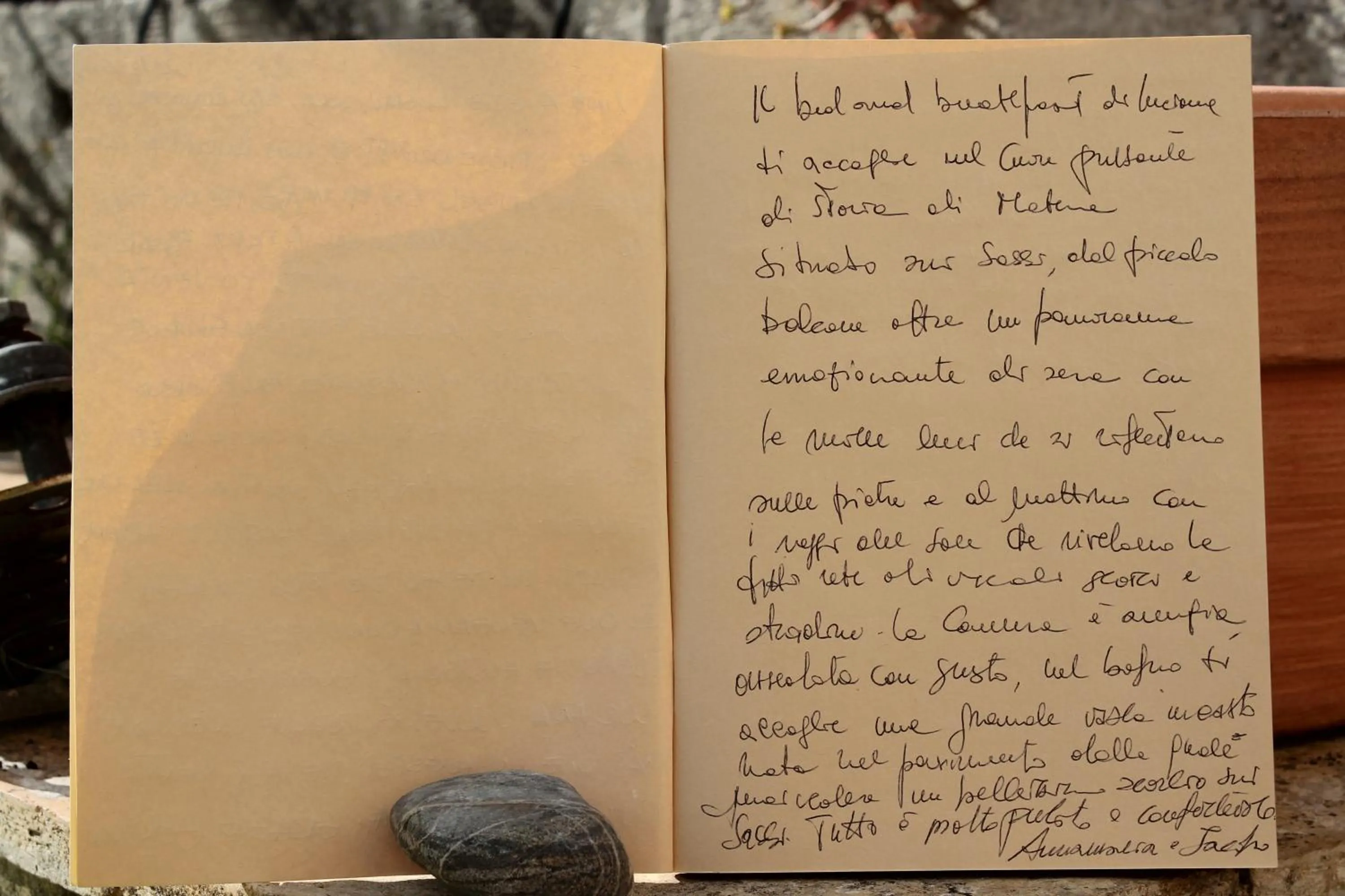 Guests in Il Sasso e la Seta