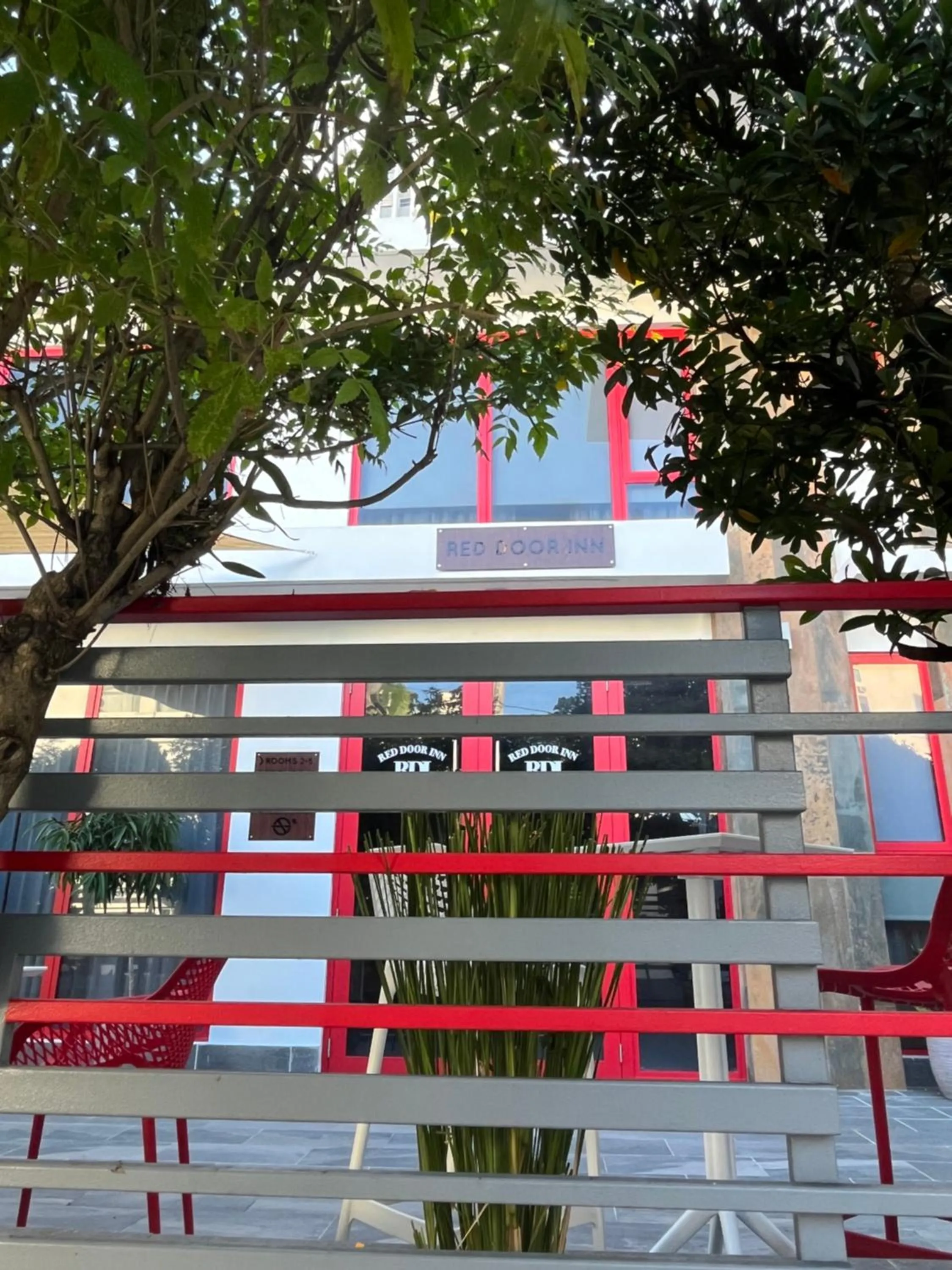 Property building in Red Door Inn