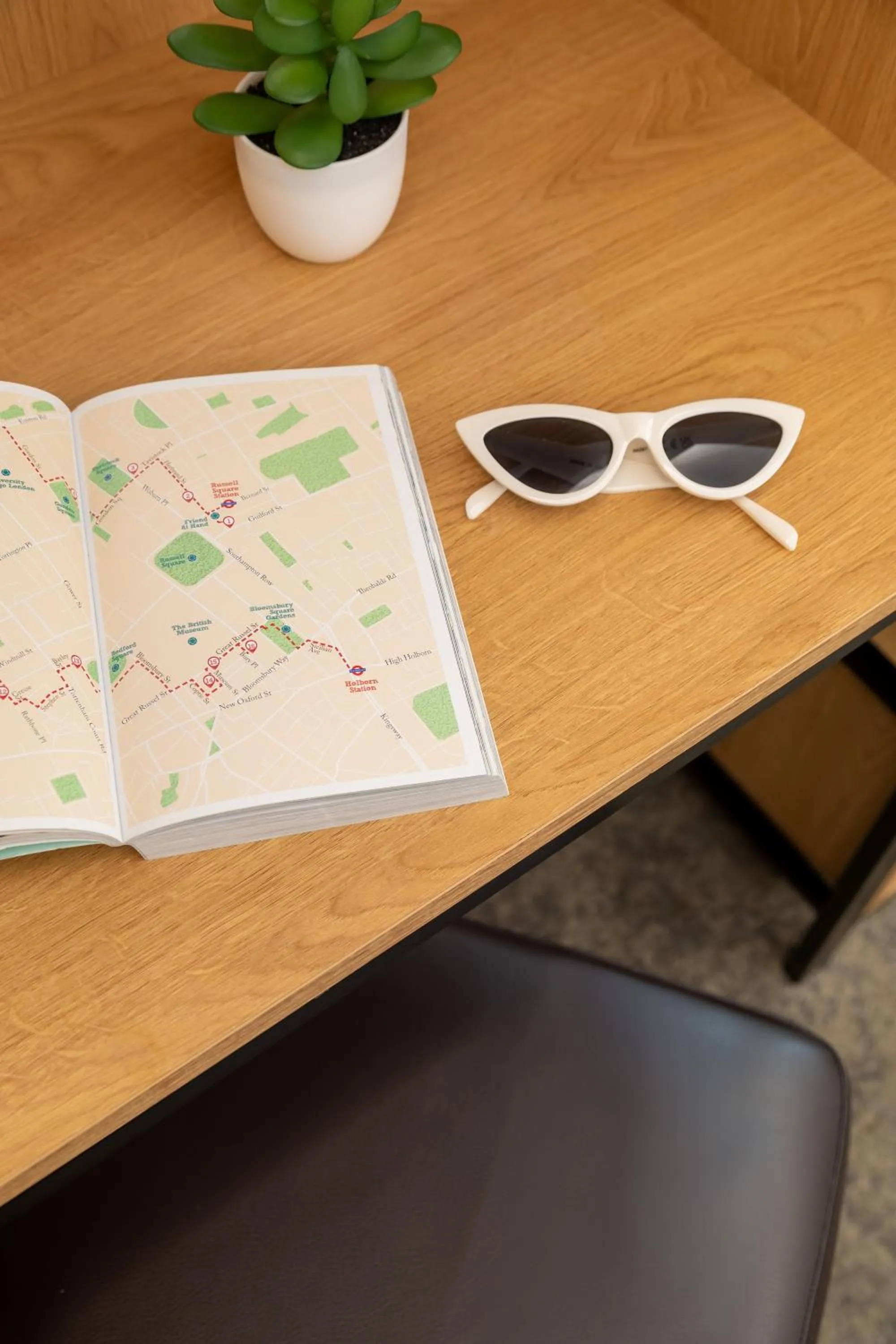 Decorative detail in STG Hotel Oxford Street - formerly St Giles London Hotel