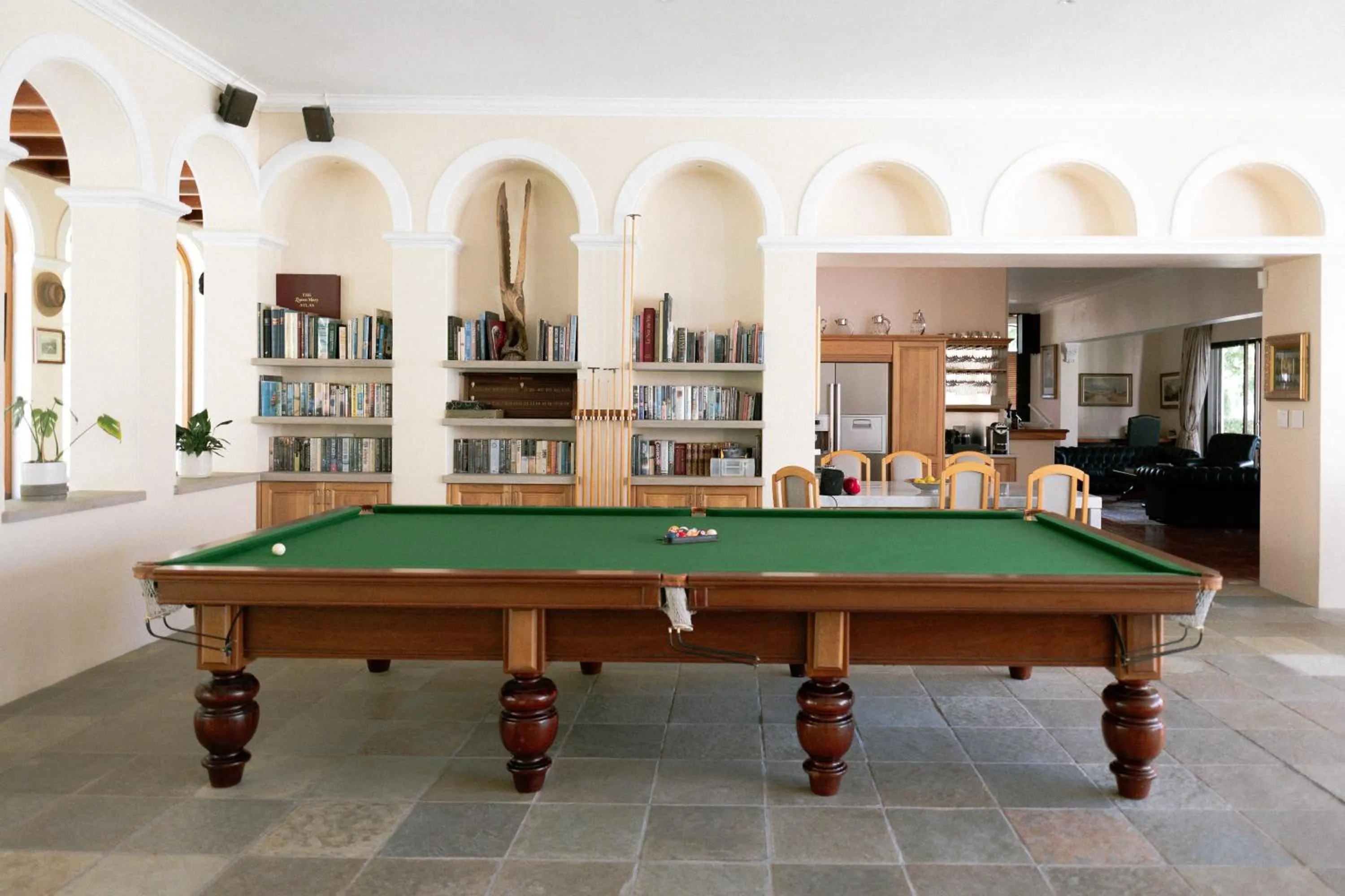 Billiard in Manor House at La Roche Estate - Franschhoek