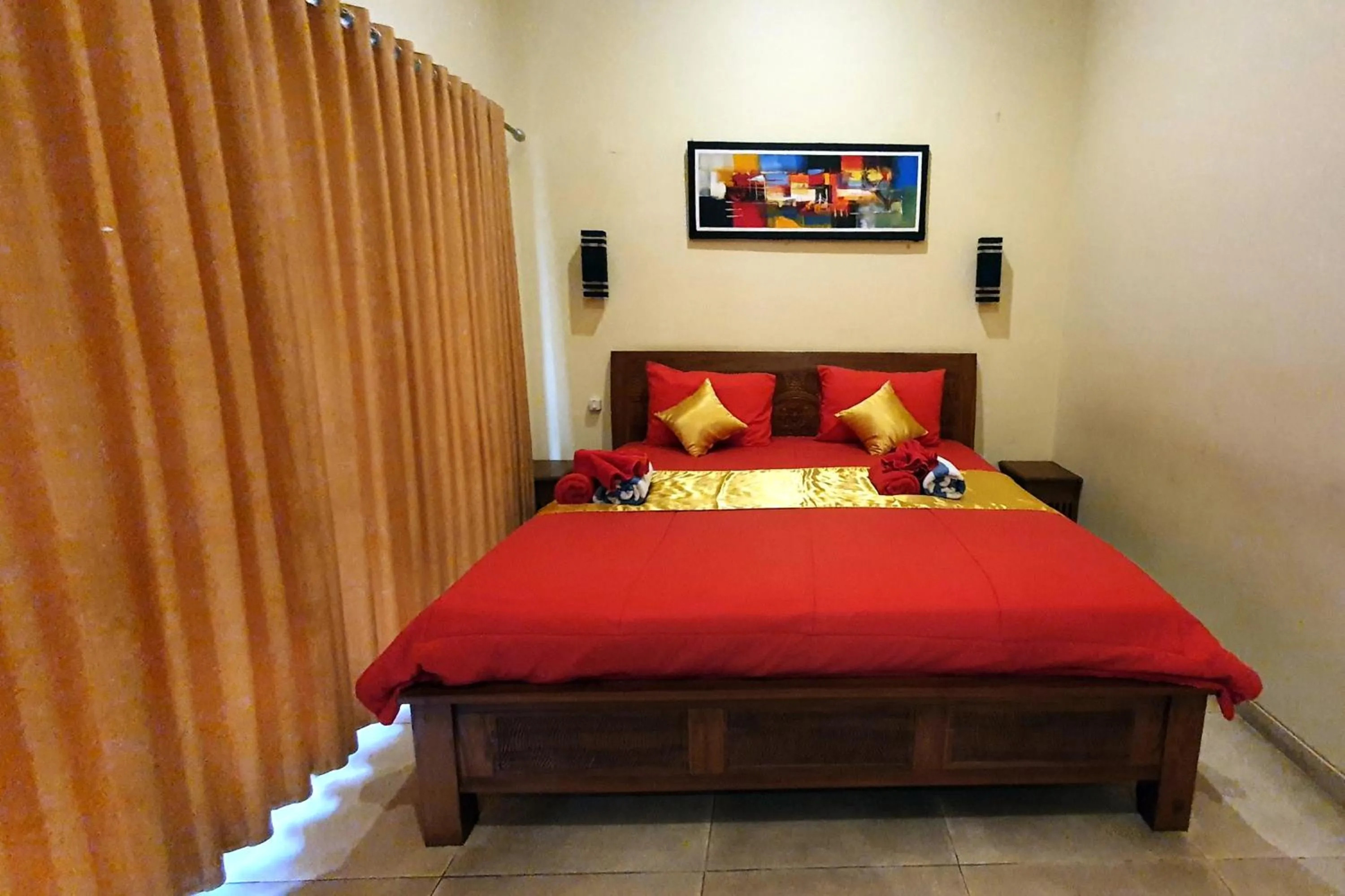 Bed in Rosseno Villa