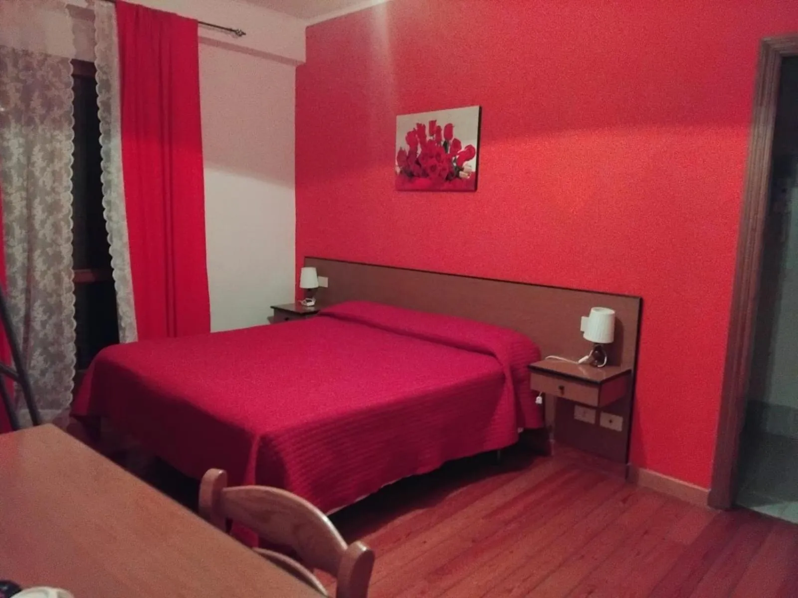 View (from property/room), Bed in Hotel Turano