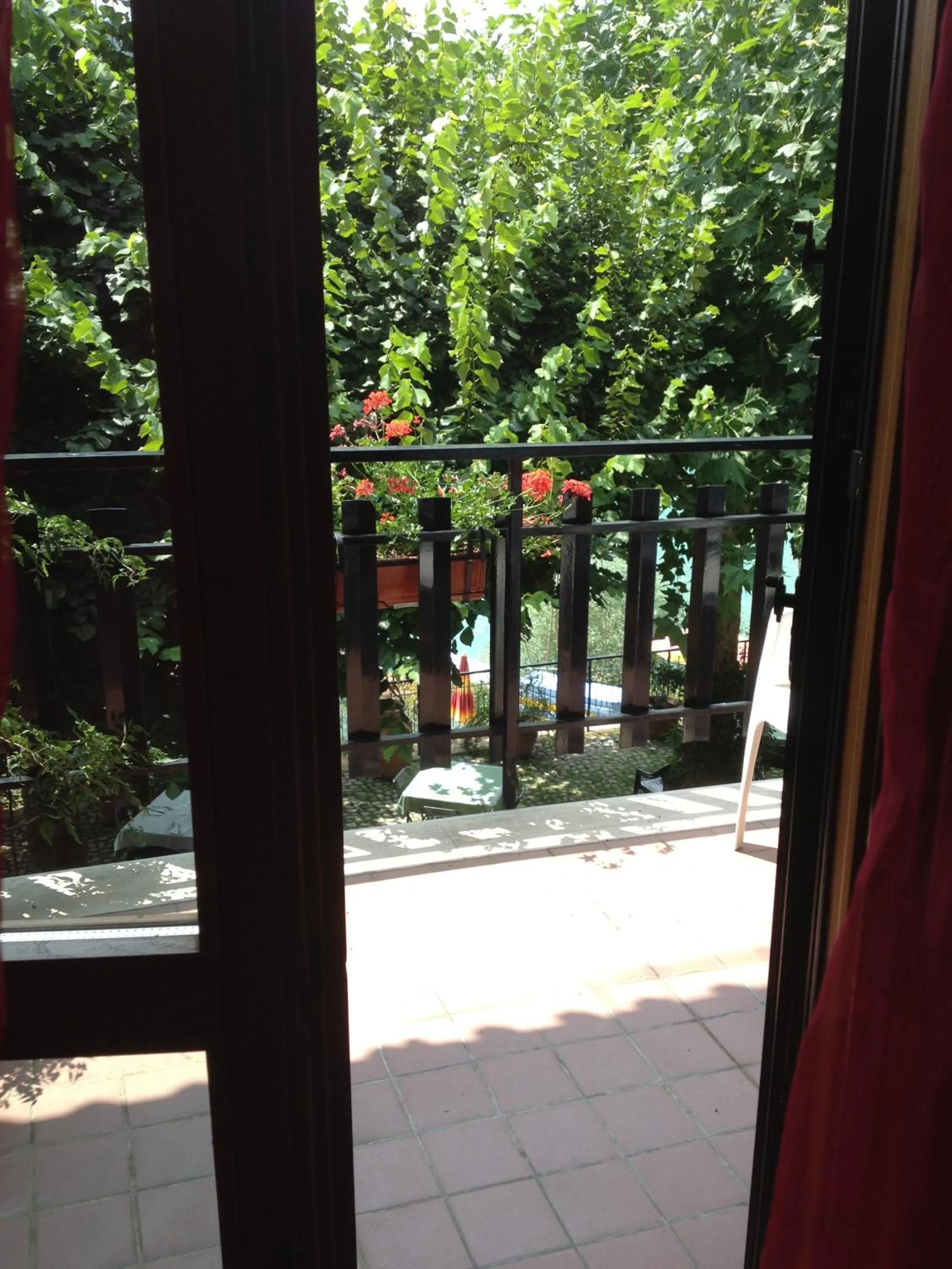 Balcony/Terrace in Hotel Turano