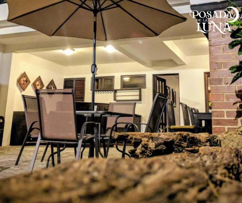 Garden in Hotel Posada de la Luna