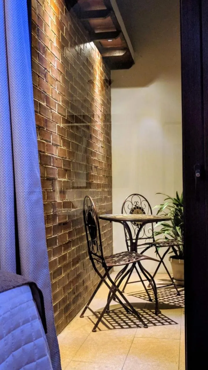 Patio in Hotel Posada de la Luna