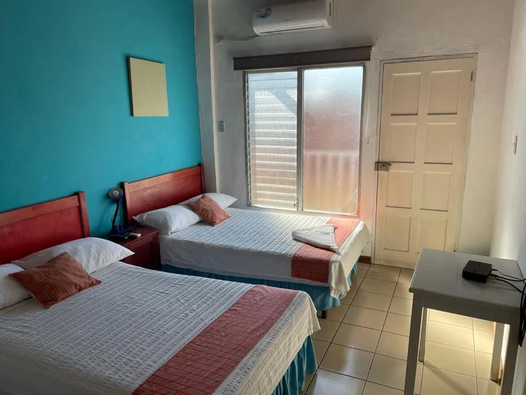 Bed in Hotel Villa Margarita
