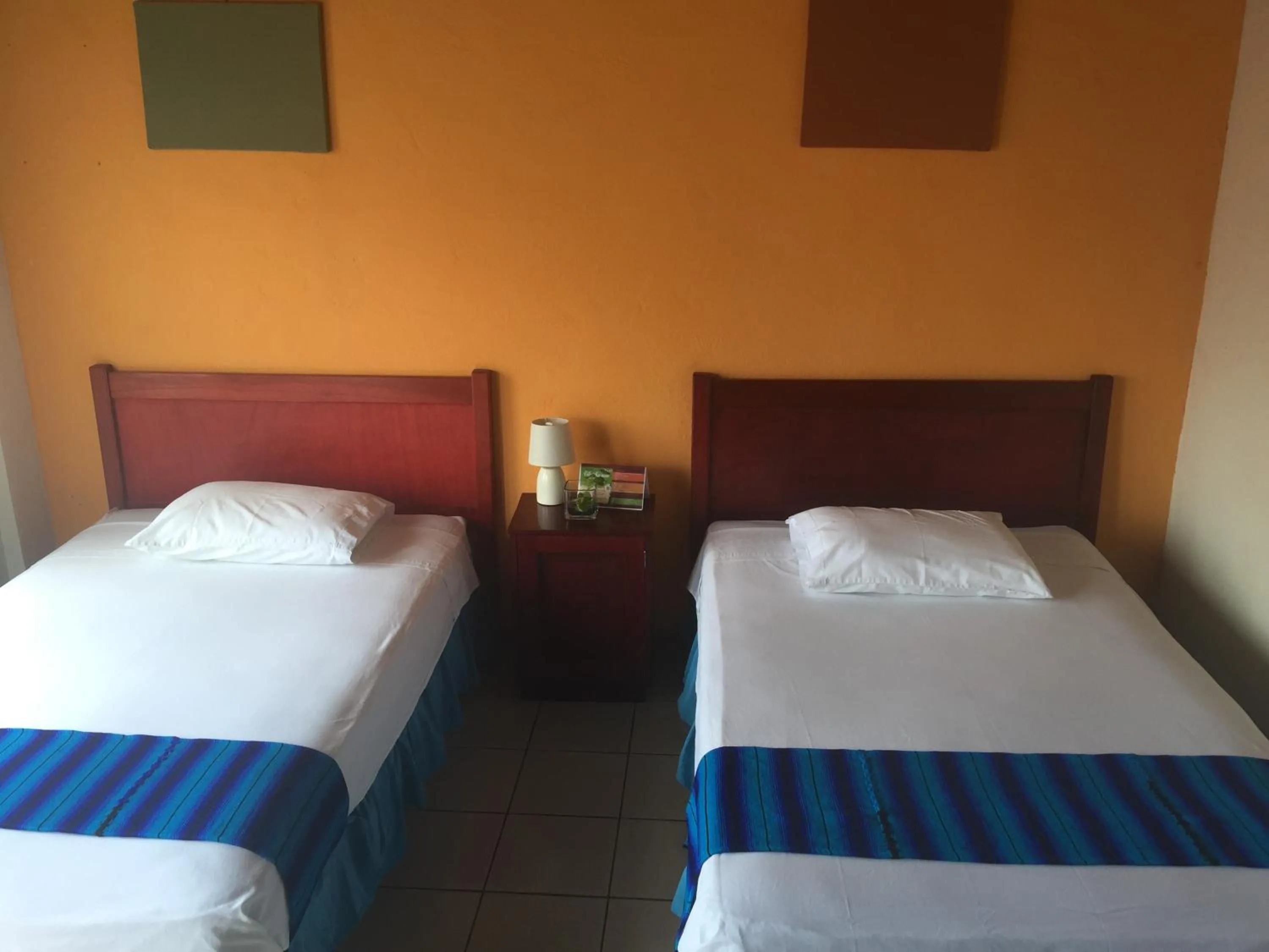 Bed in Hotel Villa Margarita