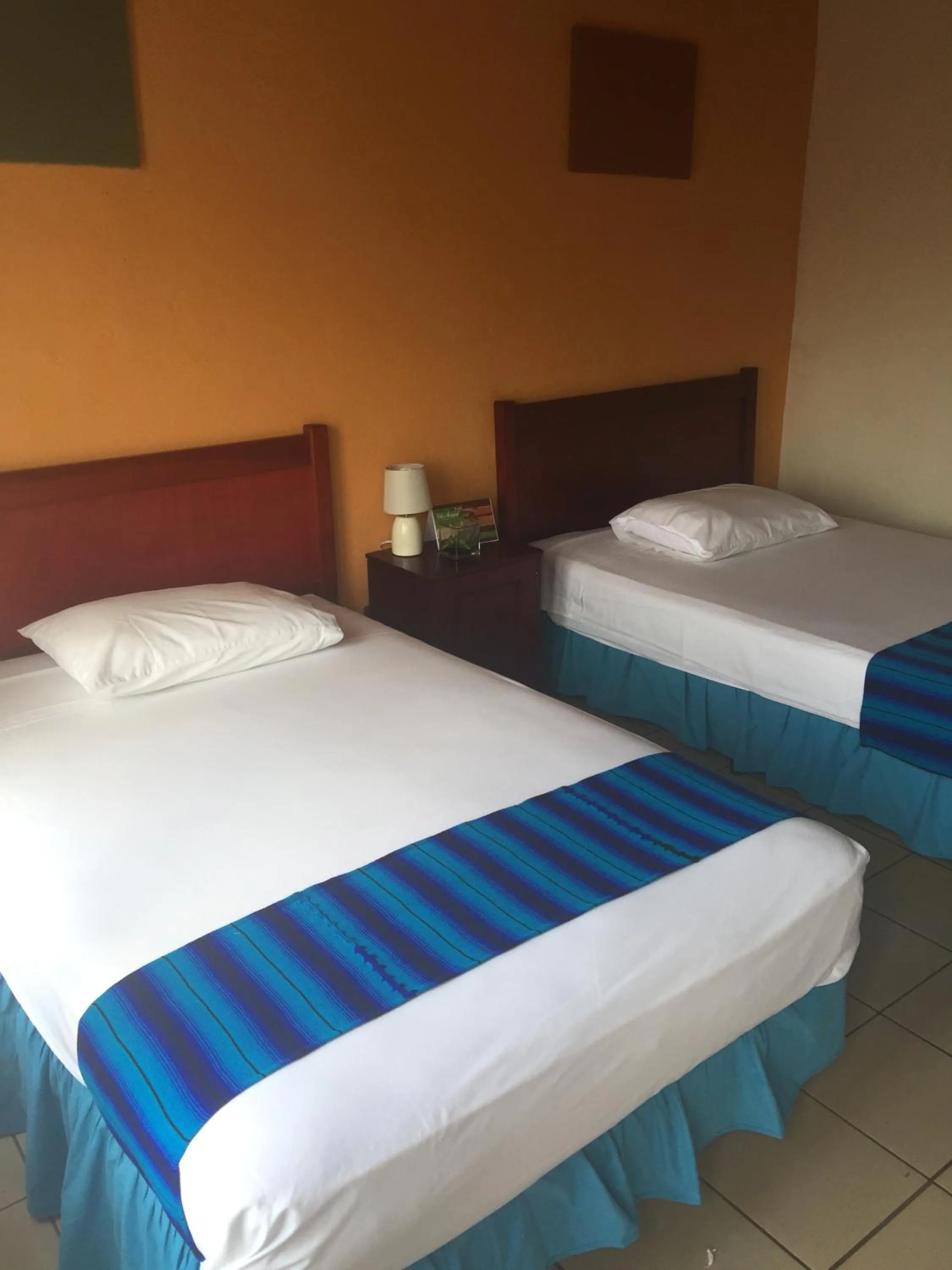 Bed in Hotel Villa Margarita
