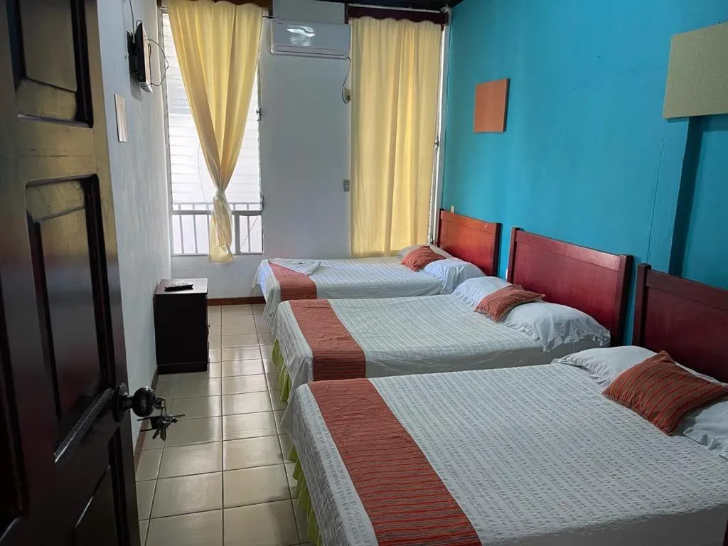 Bed in Hotel Villa Margarita