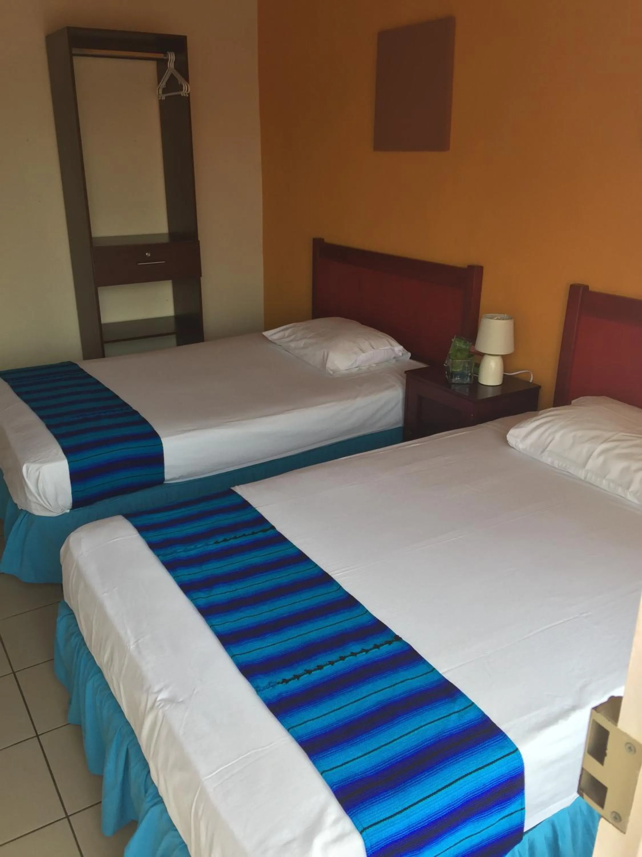 Bed in Hotel Villa Margarita