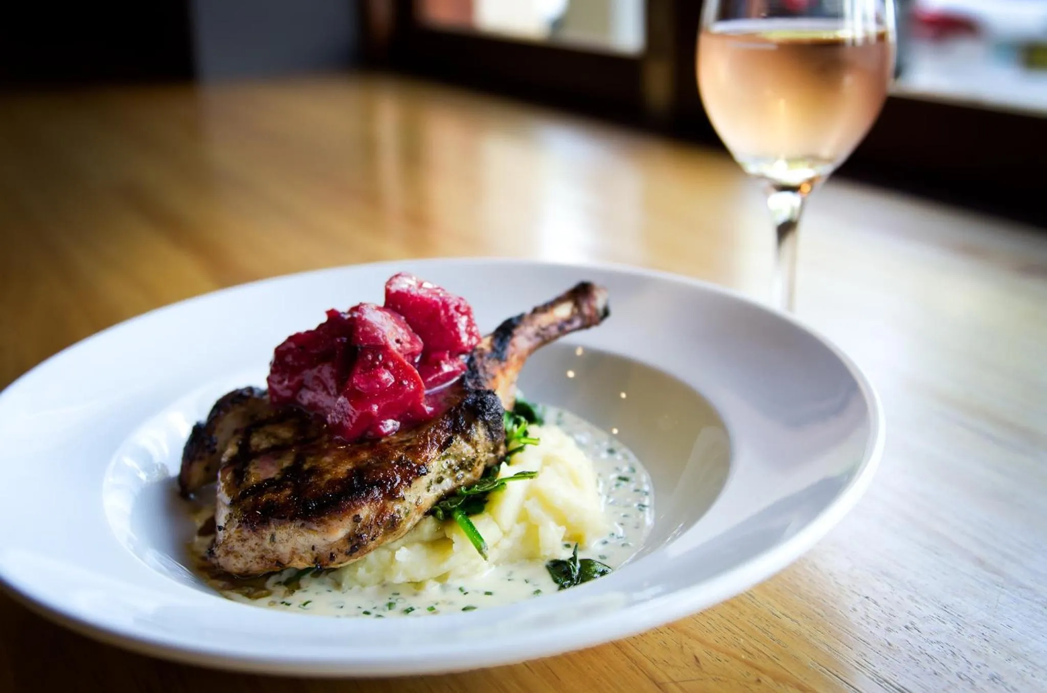 Food and drinks in The George Hotel Bathurst