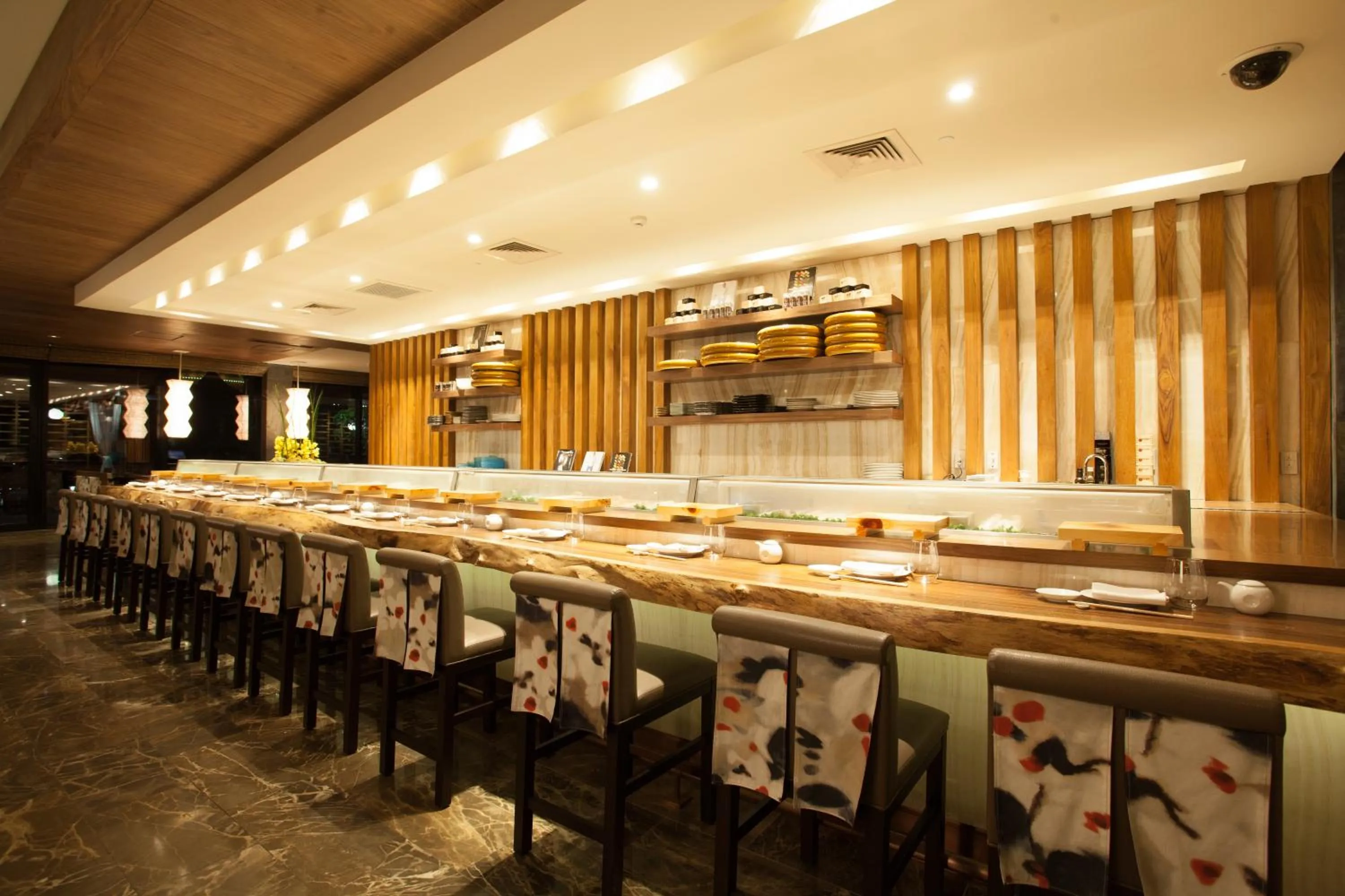 Dining area in City of Dreams - Nobu Hotel Manila