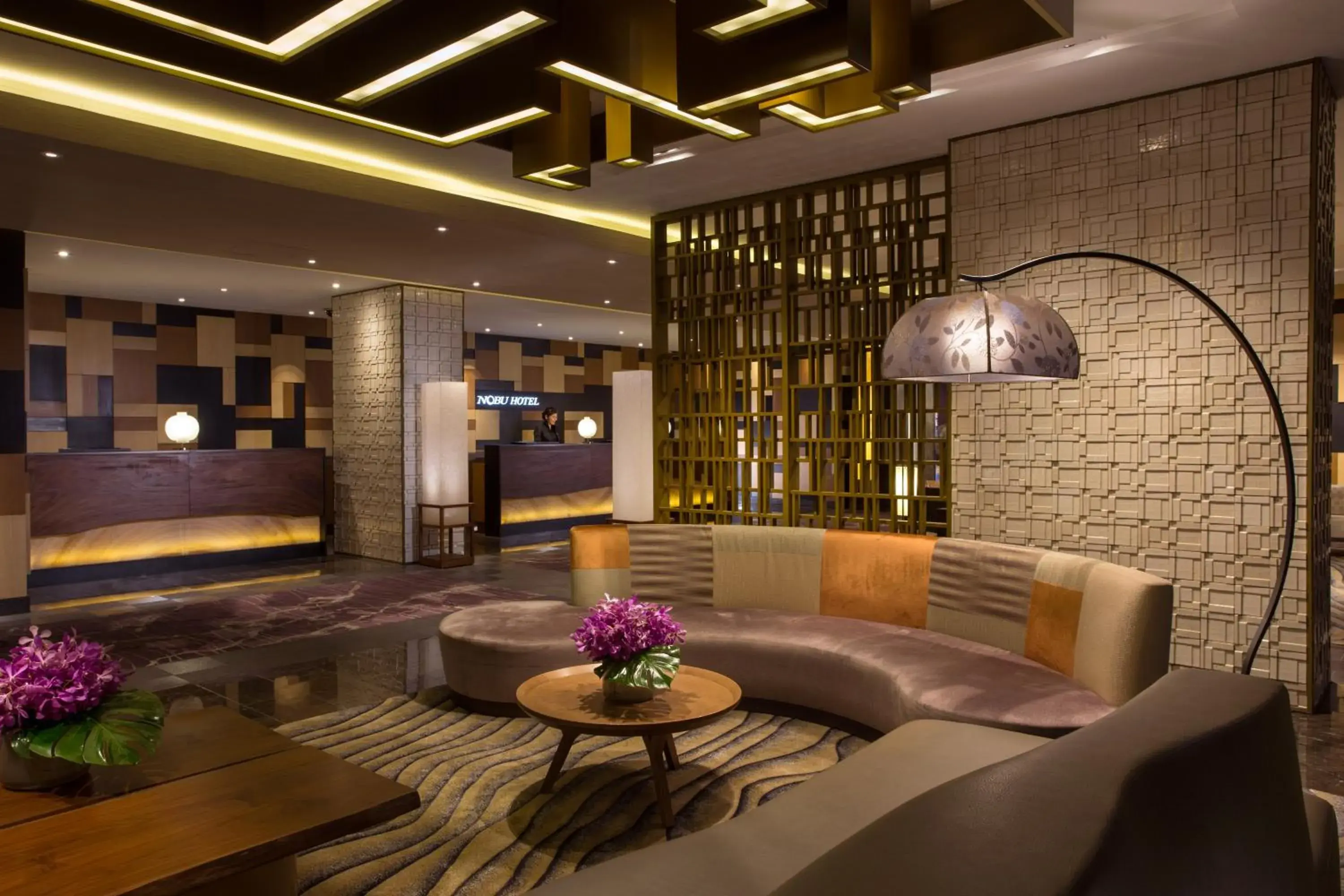 Lobby or reception in City of Dreams - Nobu Hotel Manila Lobby or reception in City of Dreams - Nobu Hotel Manila