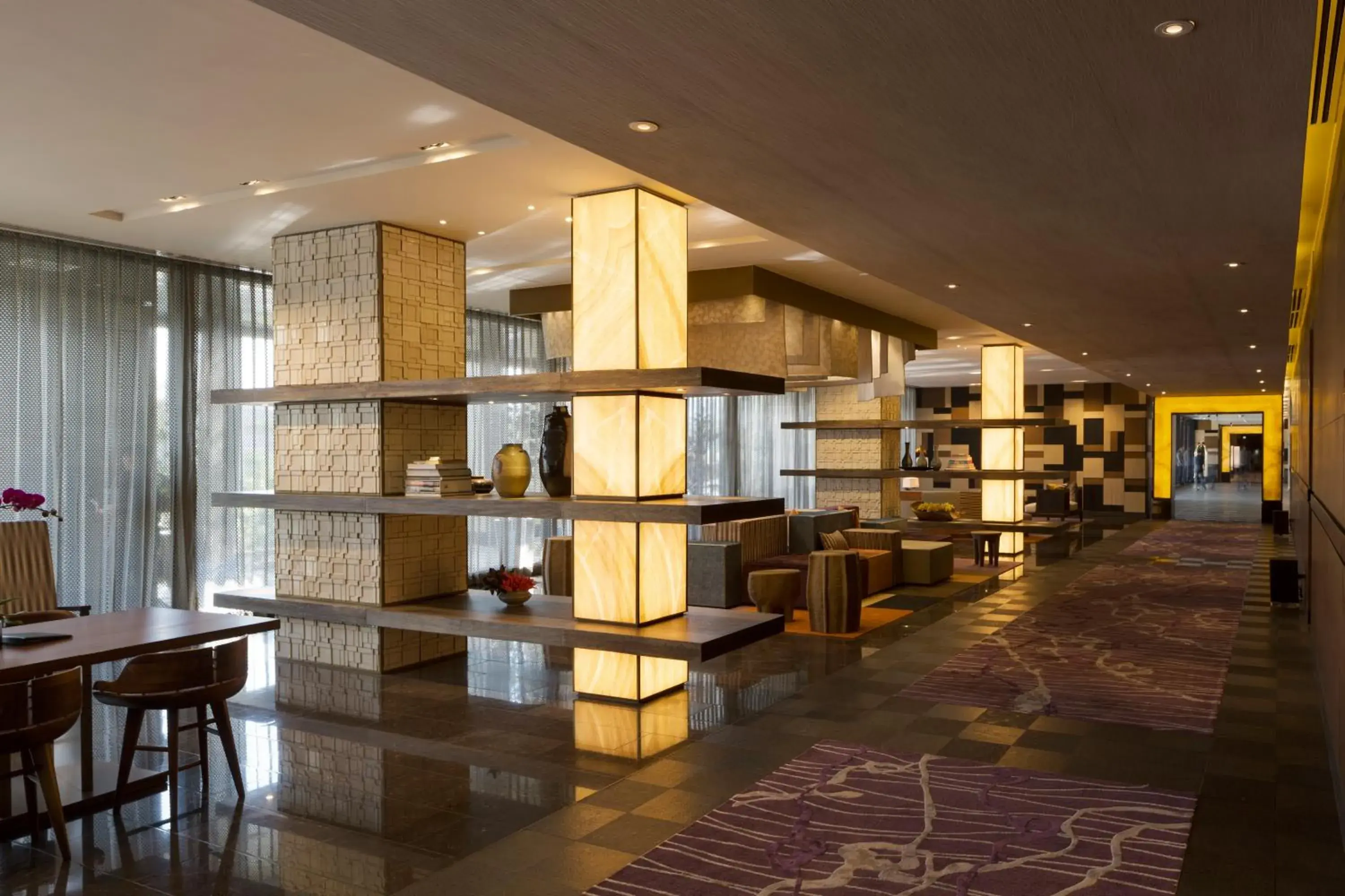 Lobby or reception in City of Dreams - Nobu Hotel Manila Lobby or reception in City of Dreams - Nobu Hotel Manila