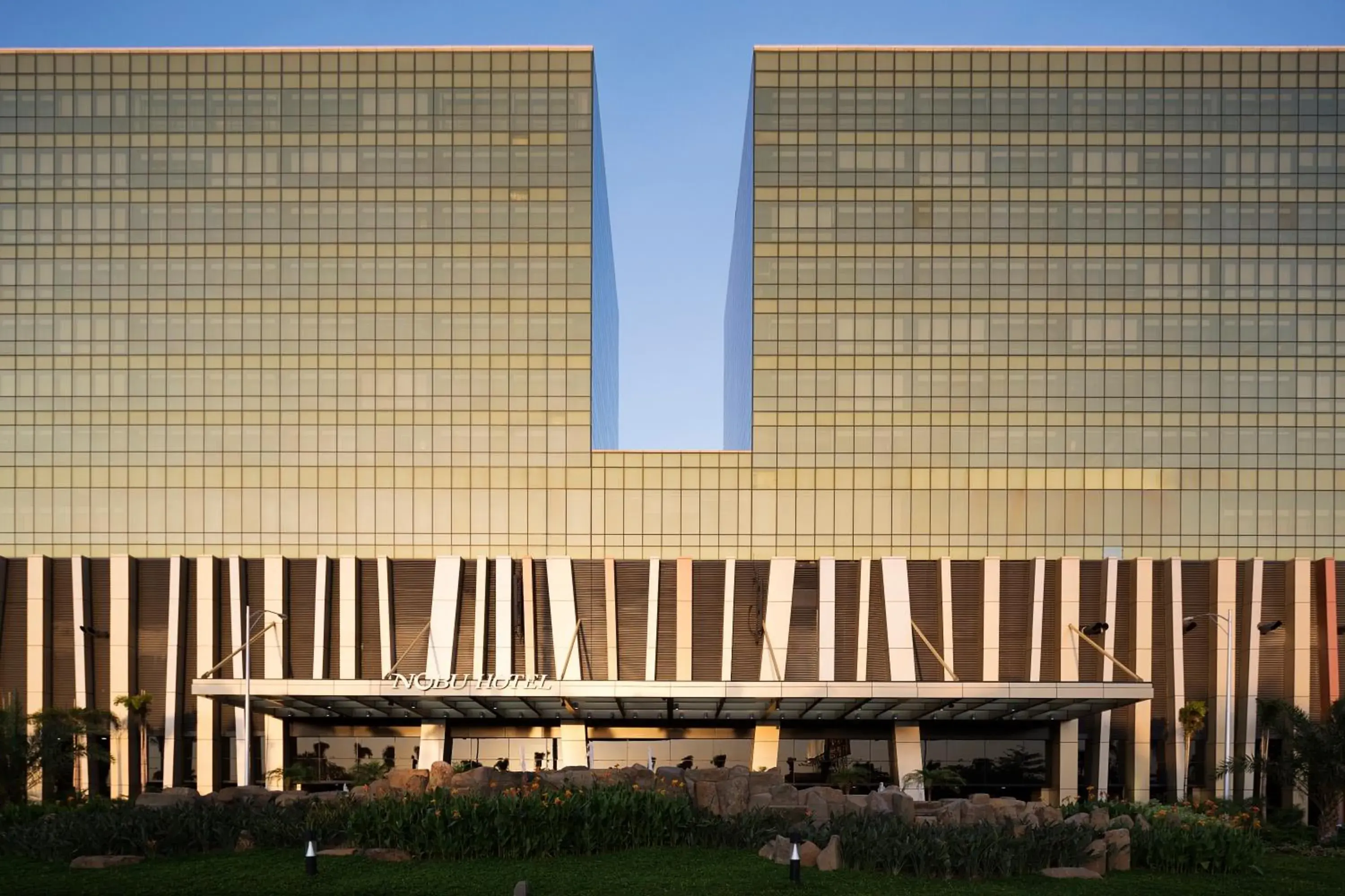 Property building in City of Dreams - Nobu Hotel Manila Property building in City of Dreams - Nobu Hotel Manila