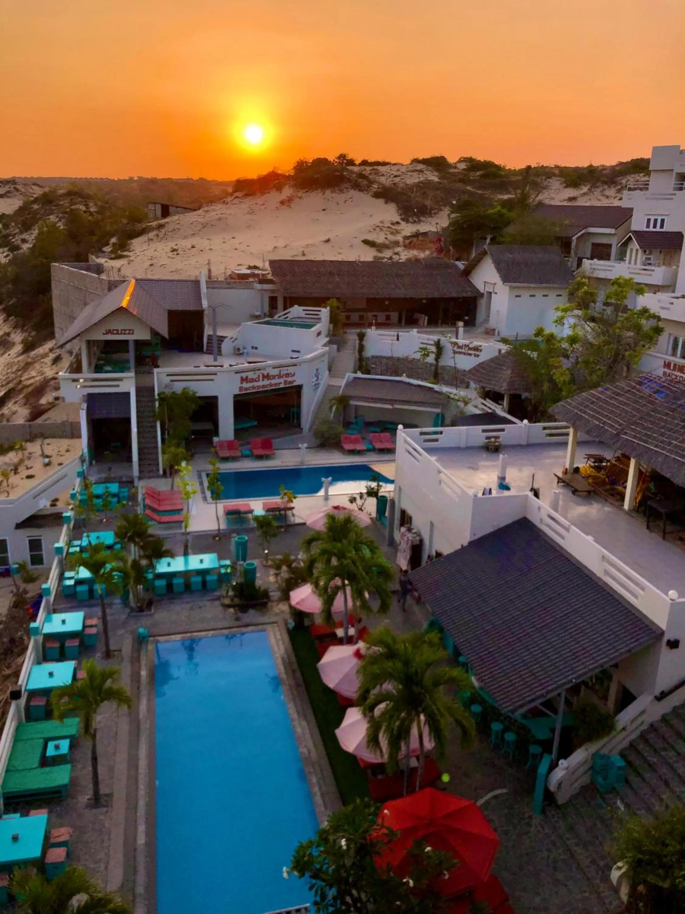 Swimming pool in Mui Ne Hills Bliss Hotel