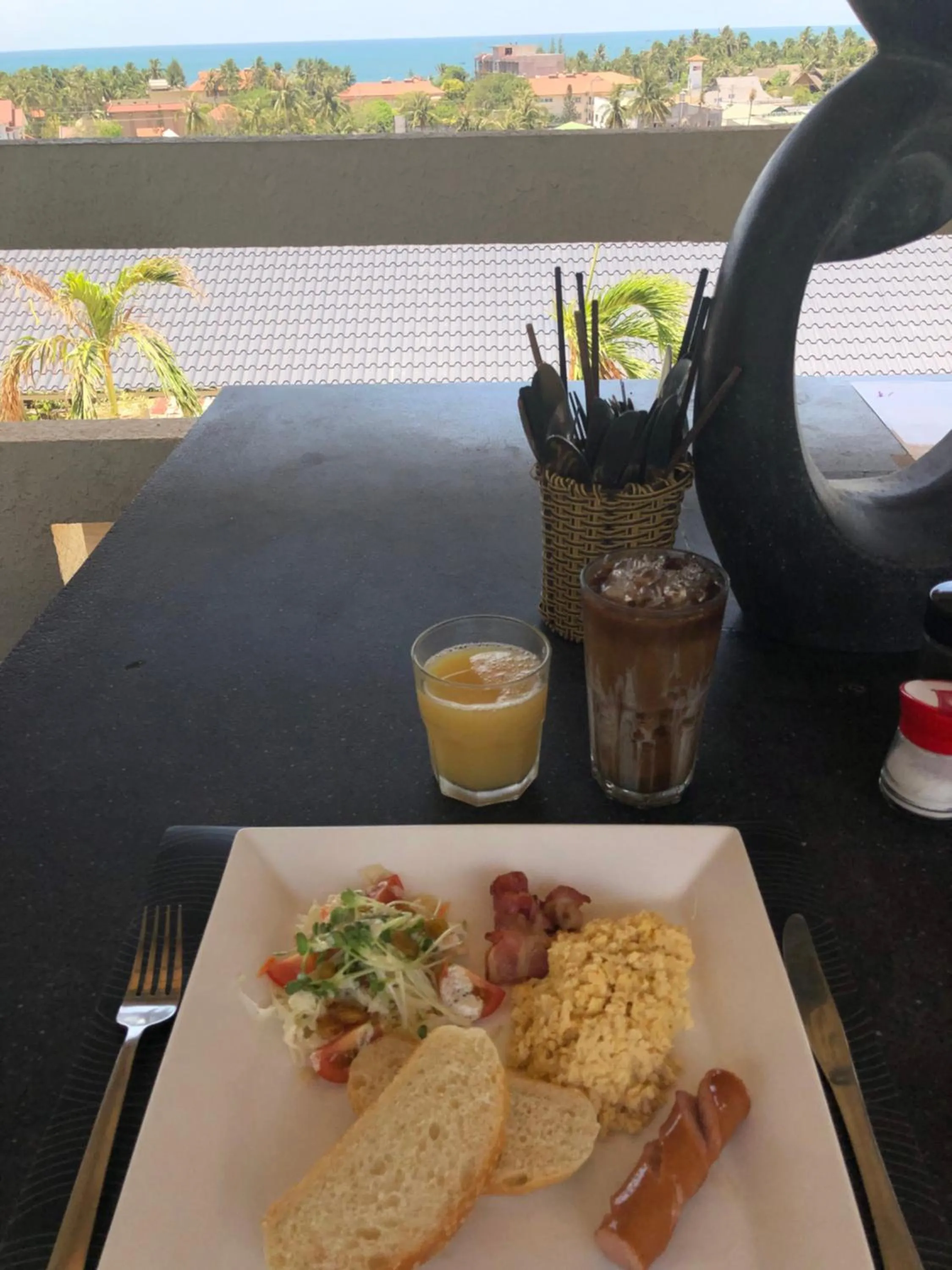 Food in Mui Ne Hills Bliss Hotel