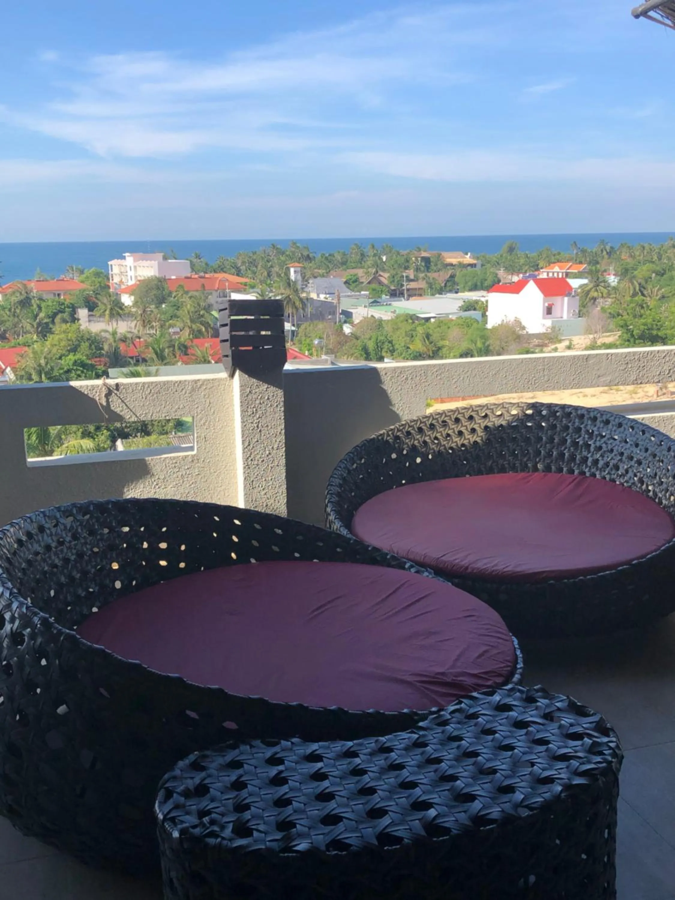 Sea view in Mui Ne Hills Bliss Hotel